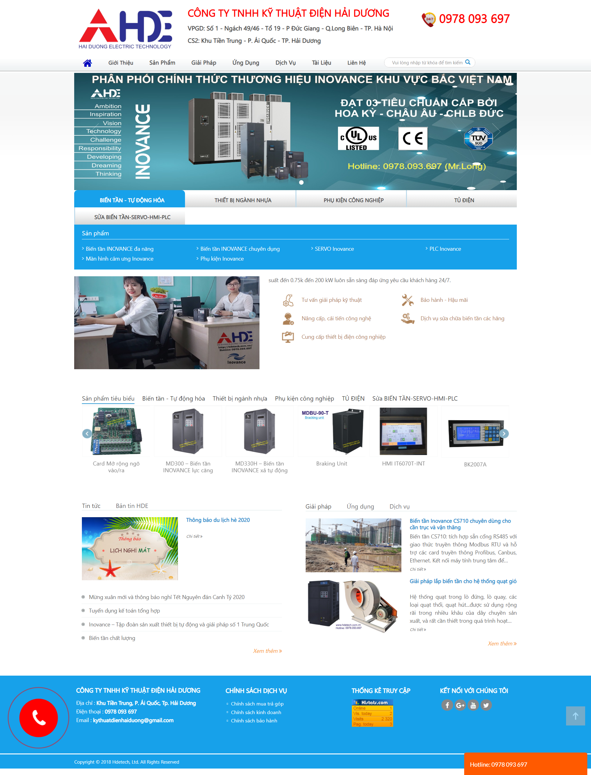 Thiết Kế Website HDETech