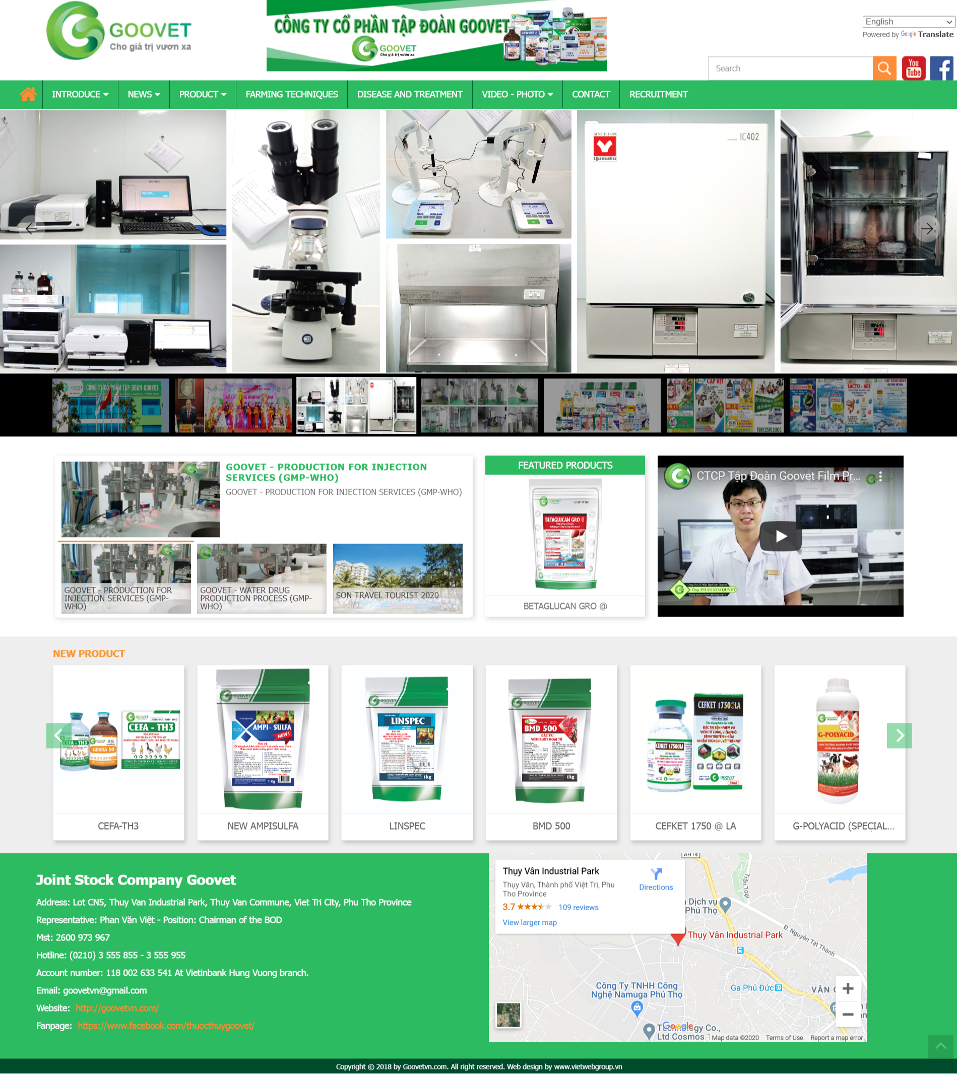 Thiết Kế Website Tập Đoàn Goovet
