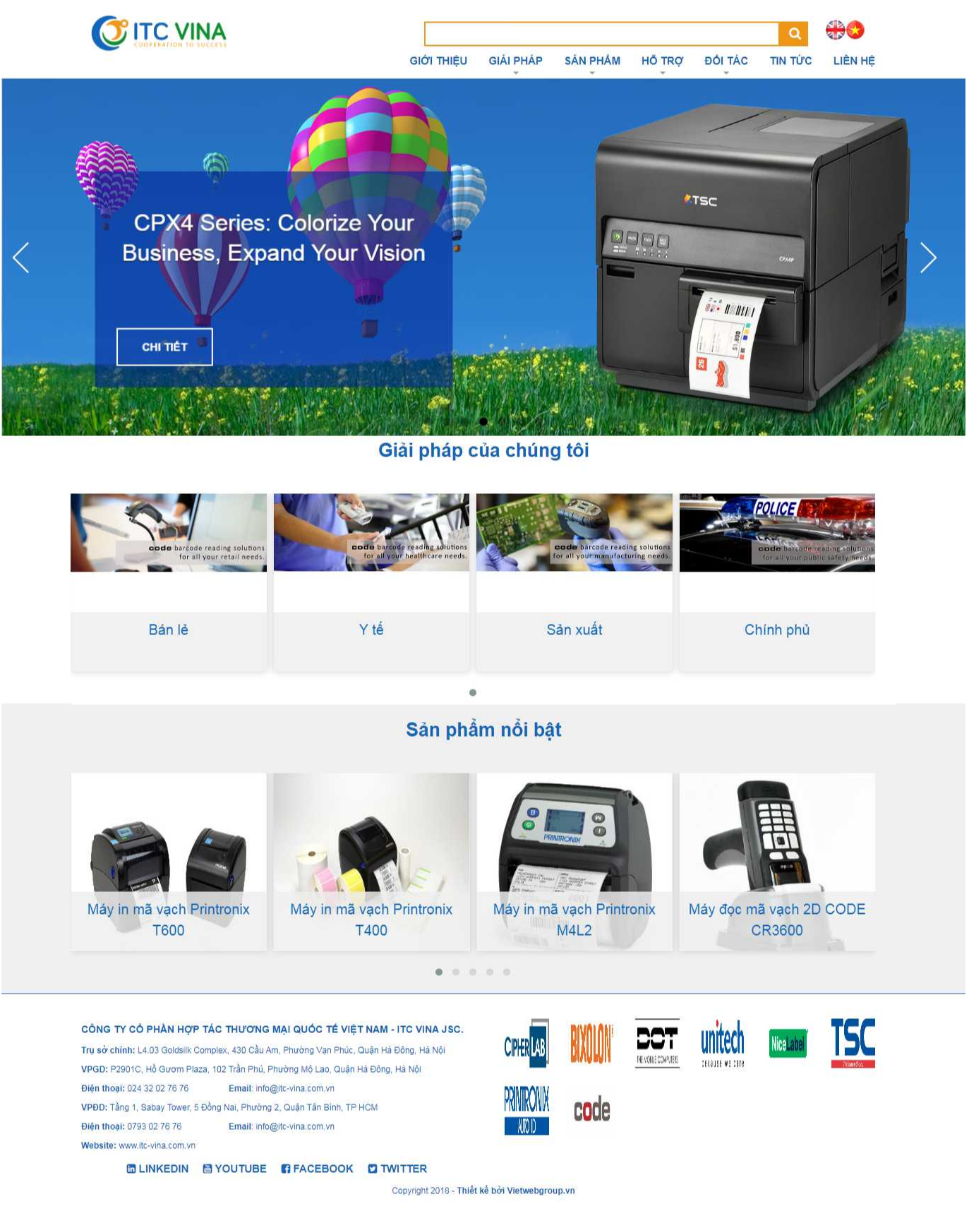 Thiết Kế Website Thương Mại Quốc Tế