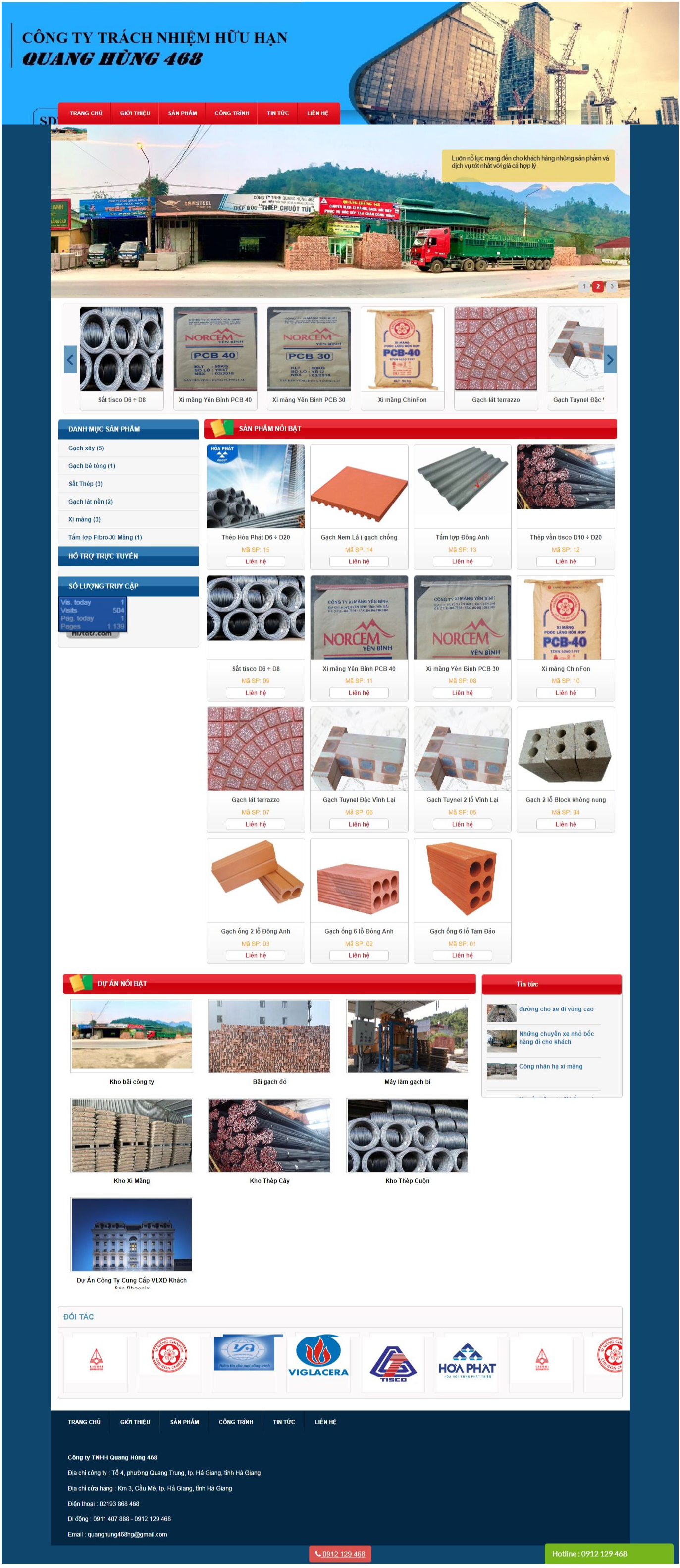 Thiết Kế Website Quang Hùng 468