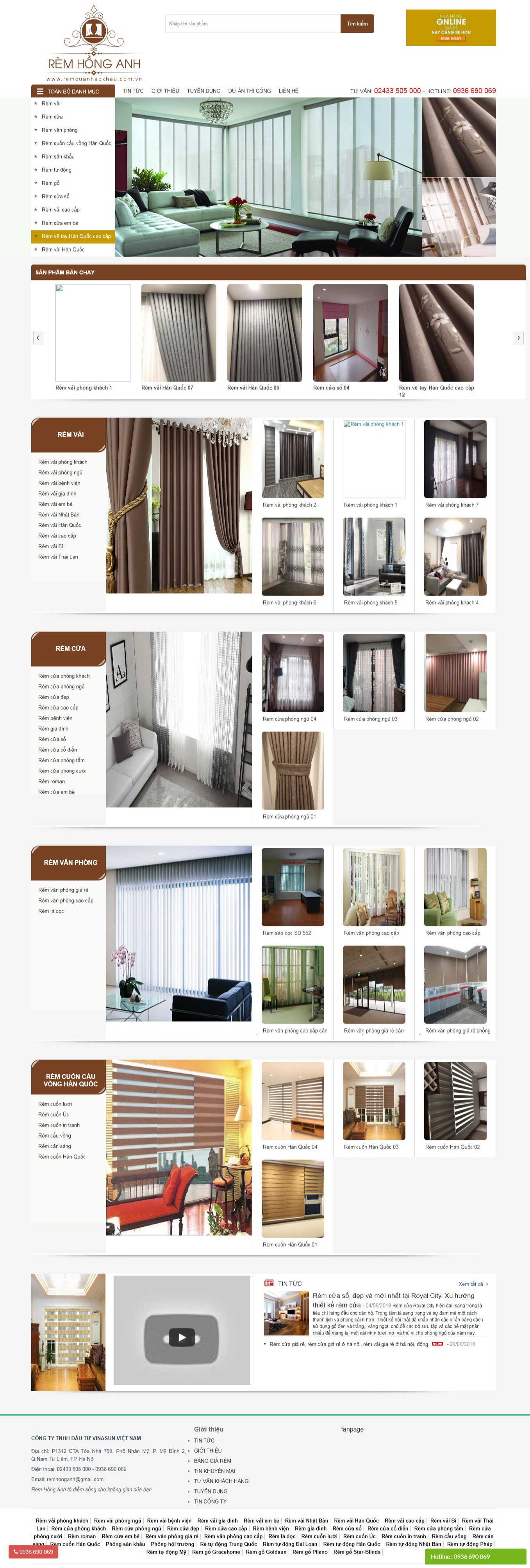 Thiết Kế Website Vinasun Việt Nam