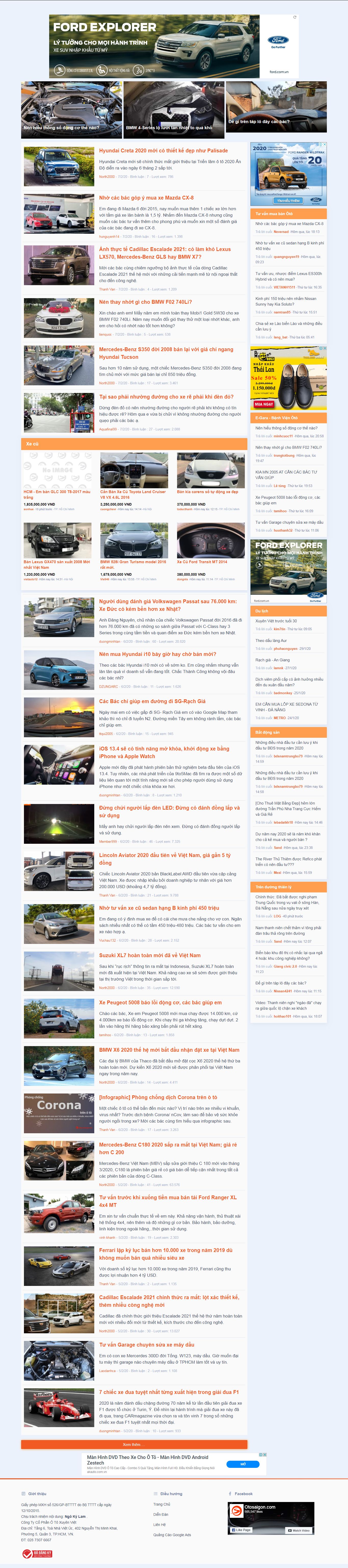 Thiết kế Website xe hơi - www.otosaigon.com - VietWebGroup.Vn