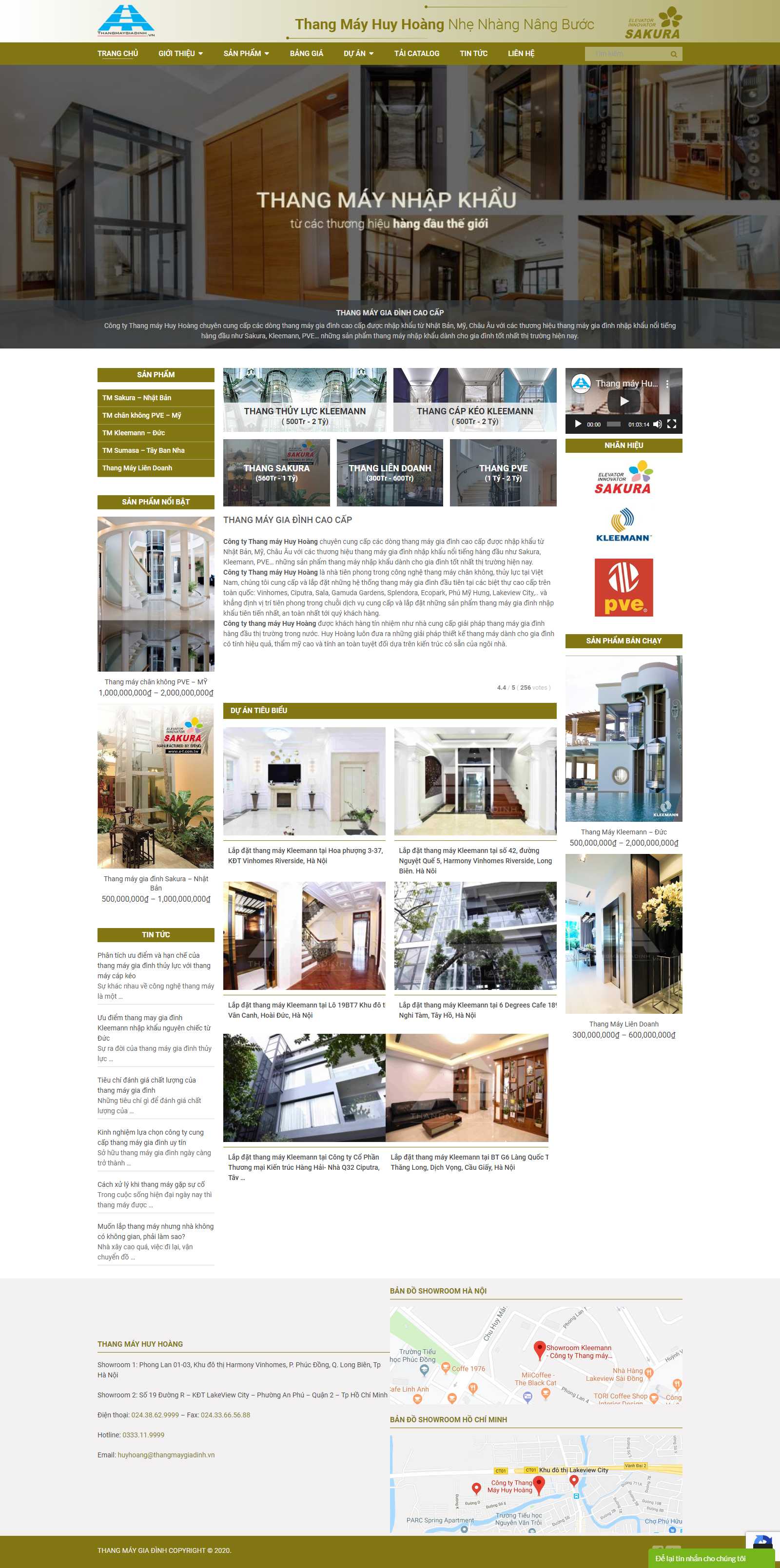 Thiết kế Website thang máy - thangmaygiadinh.vn - VietWebGroup.Vn