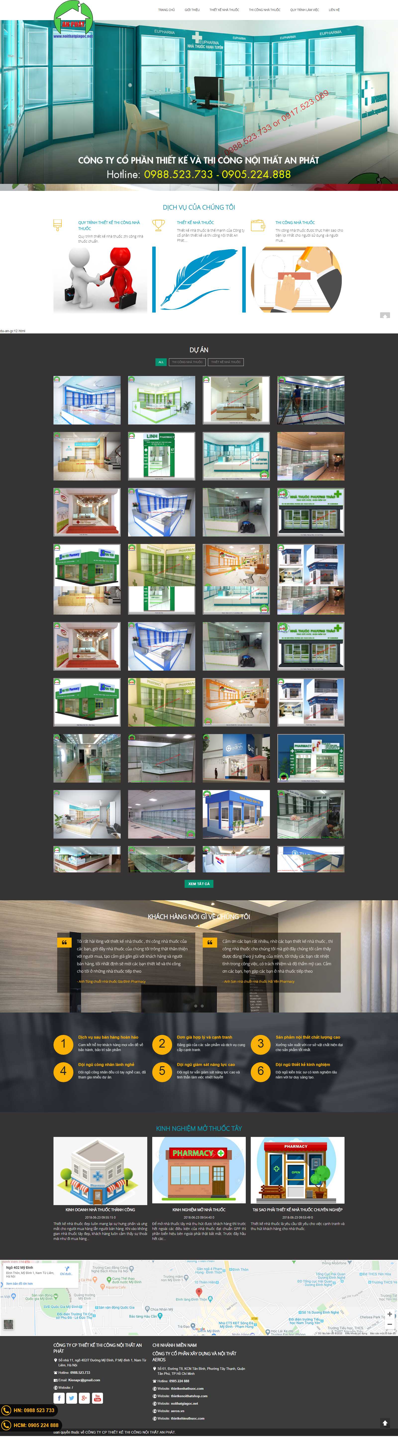 Thiết kế Website quầy thuốc - thietkehieuthuoc.com - VietWebGroup.Vn