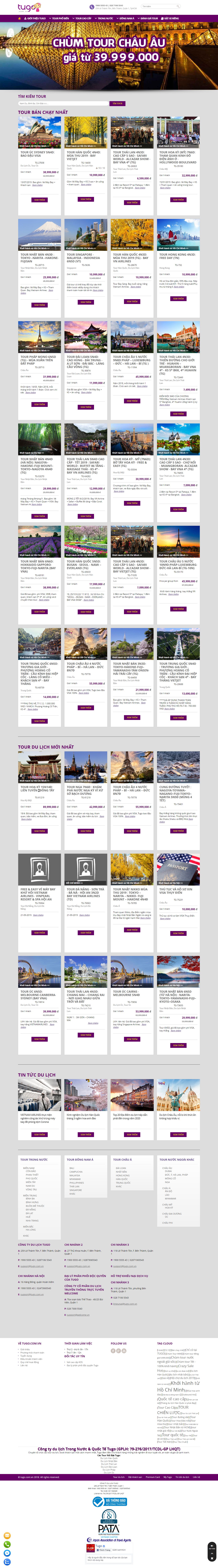 Thiết kế Website travel - www.tugo.com.vn - VietWebGroup.Vn