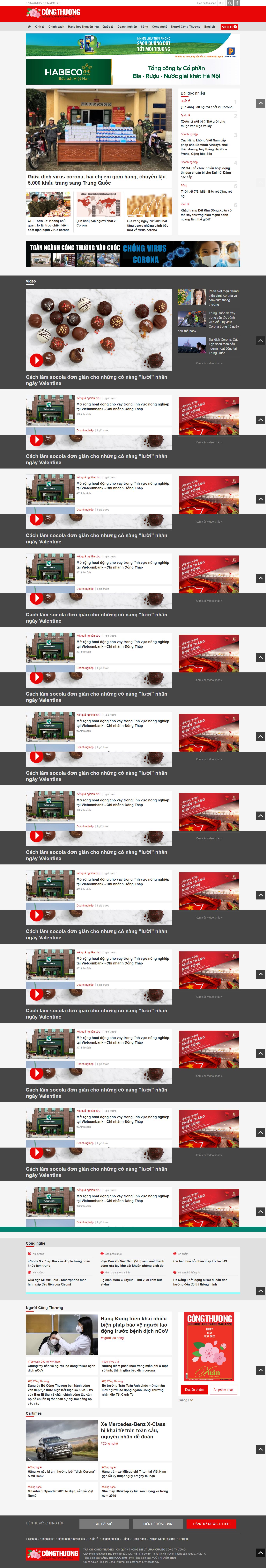 Thiết kế Website tạp chí - tapchicongthuong.vn - VietWebGroup.Vn