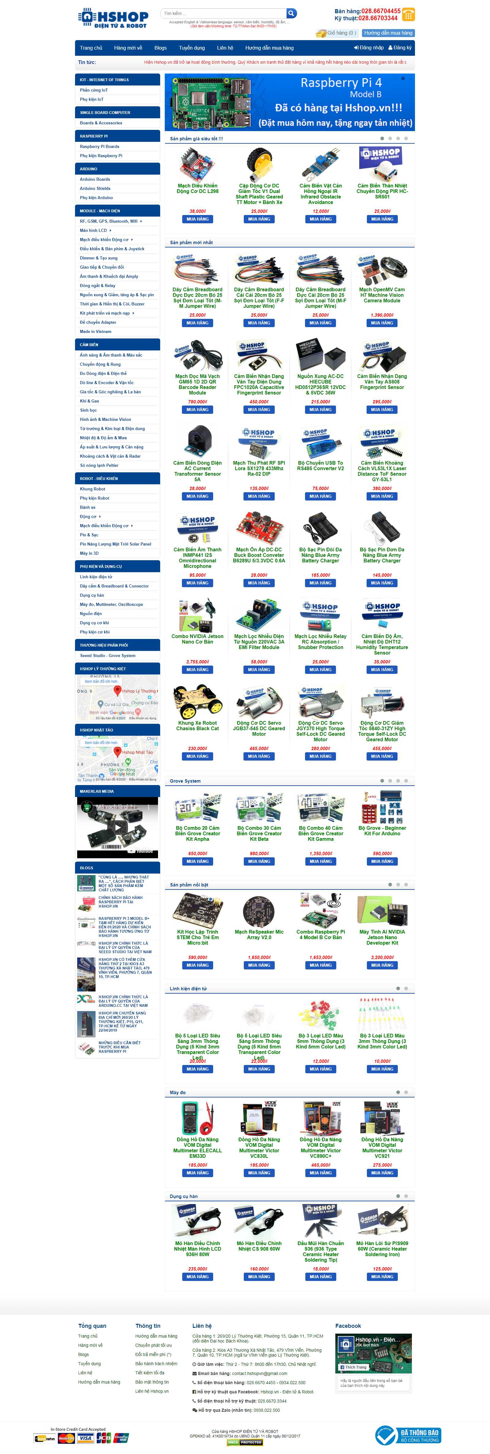 Thiết kế Website điện tử - hshop.vn - VietWebGroup.Vn