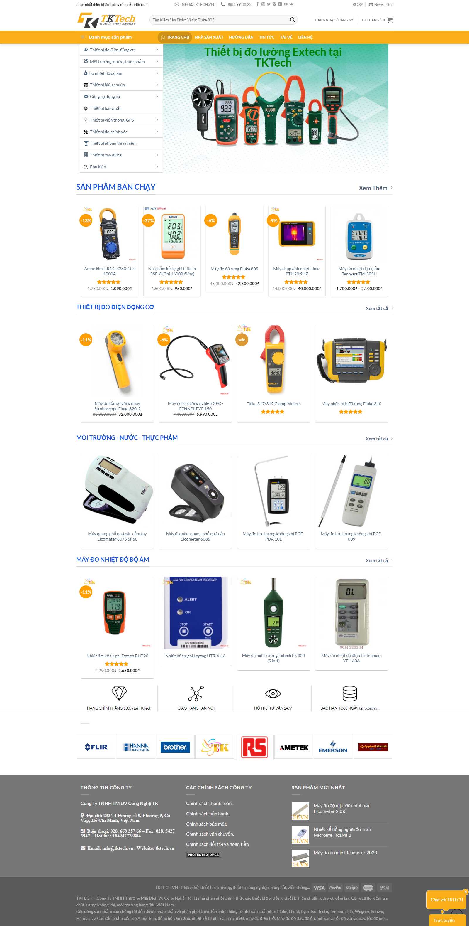 Thiết kế Website điện tử - tktech.vn - VietWebGroup.Vn