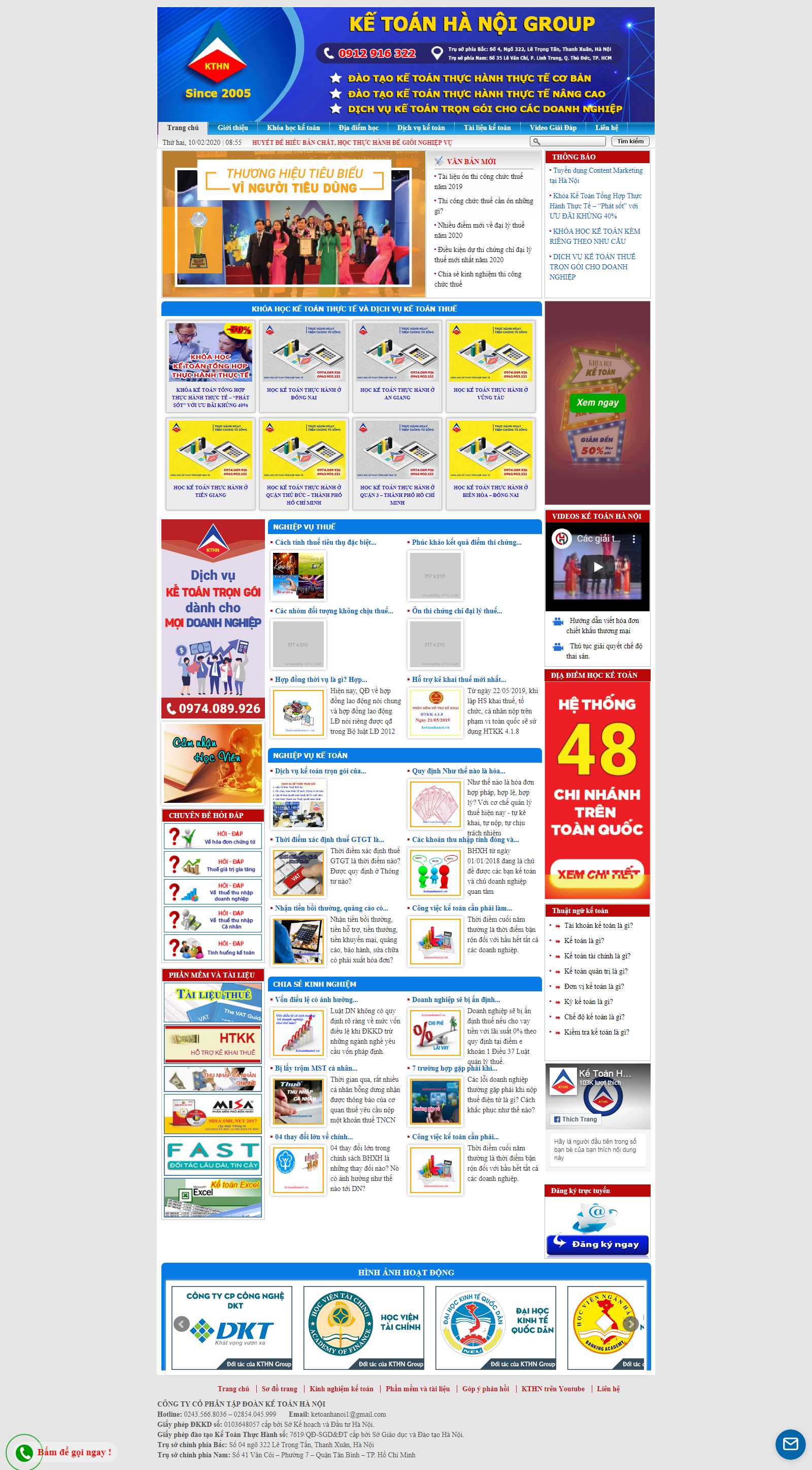 Thiết kế Website kế toán - www.ketoanhanoi.vn - VietWebGroup.Vn