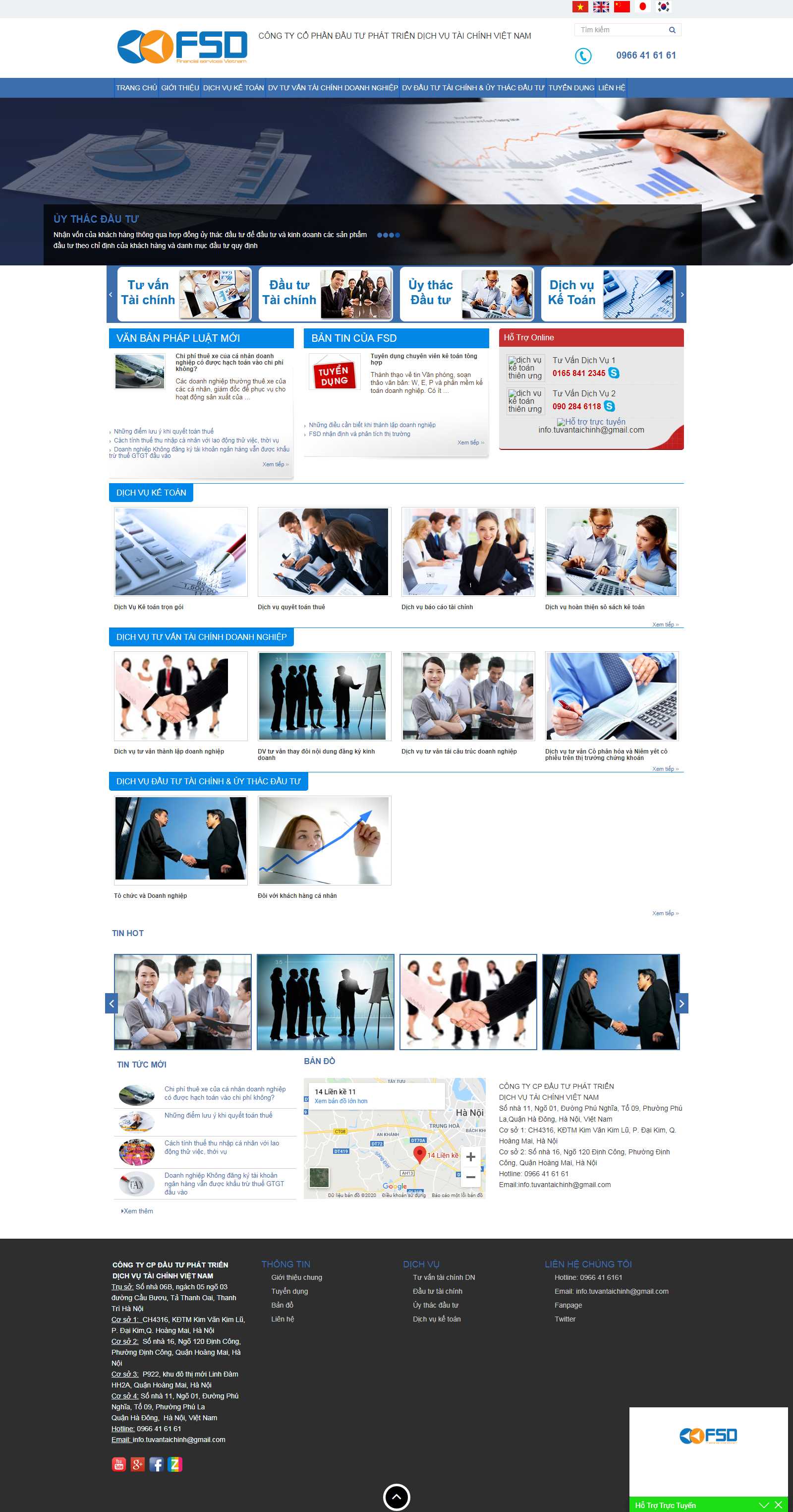 Thiết kế Website kế toán - tuvantaichinhvn.com - VietWebGroup.Vn