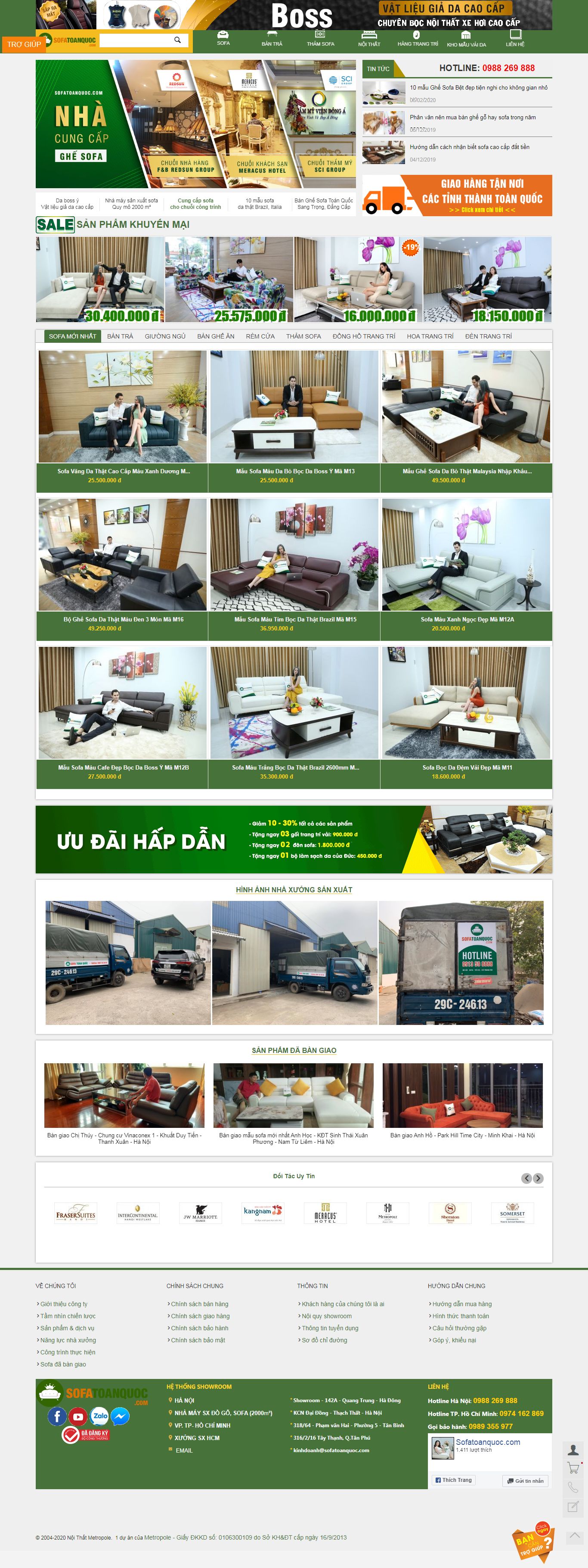 Thiết kế Website sofa - sofatoanquoc.com - VietWebGroup.Vn