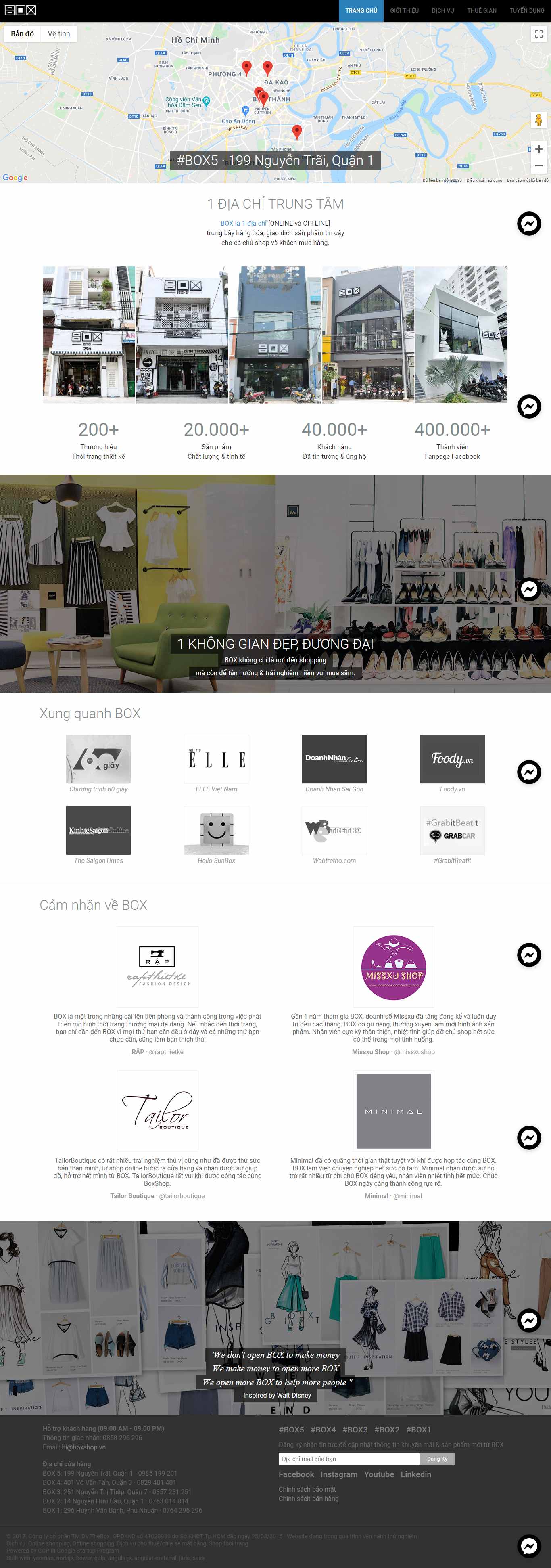 Thiết kế Website bán hàng - boxshop.vn - VietWebGroup.Vn