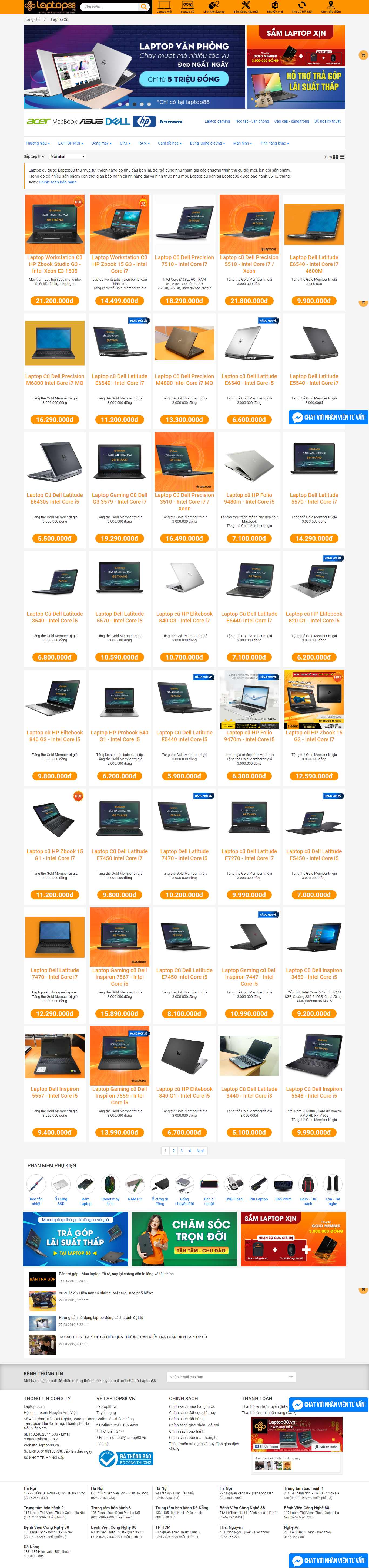 Thiết kế Website hà nội - laptop88.vn - VietWebGroup.Vn