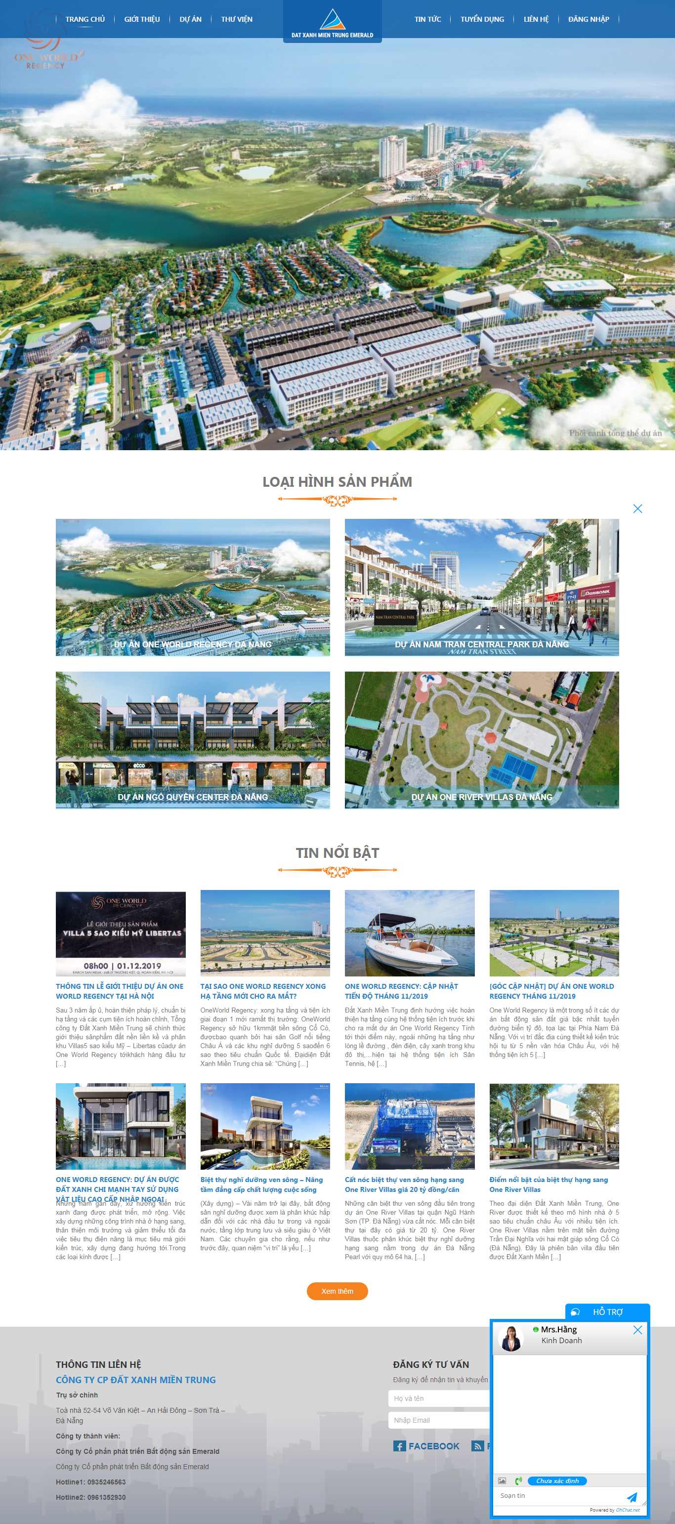 Thiết kế Website bất động sản - kenhthongtinbatdongsan.com.vn - VietWebGroup.Vn