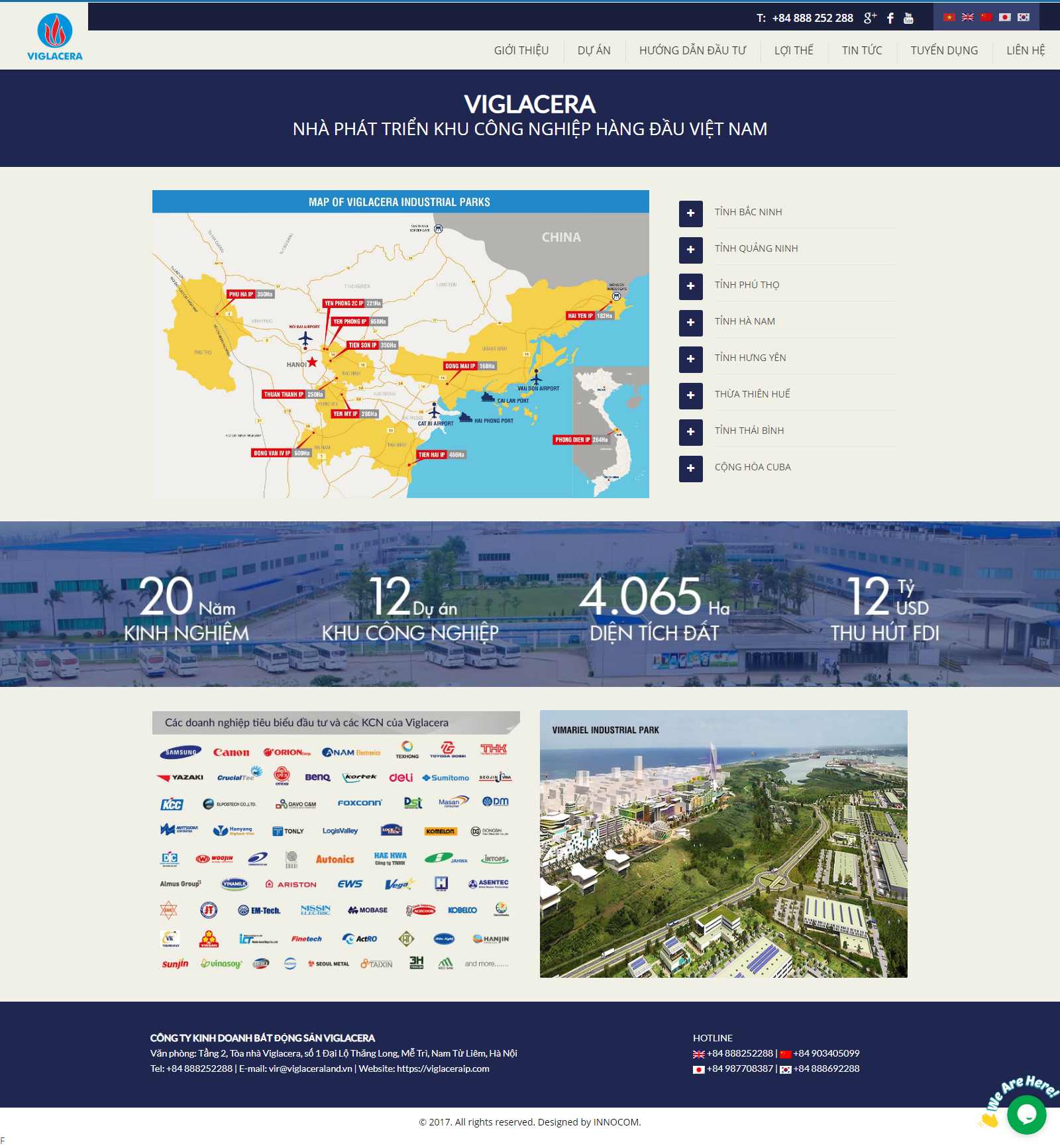 Thiết kế Website khu công nghiệp - www.viglaceraip.com - VietWebGroup.Vn