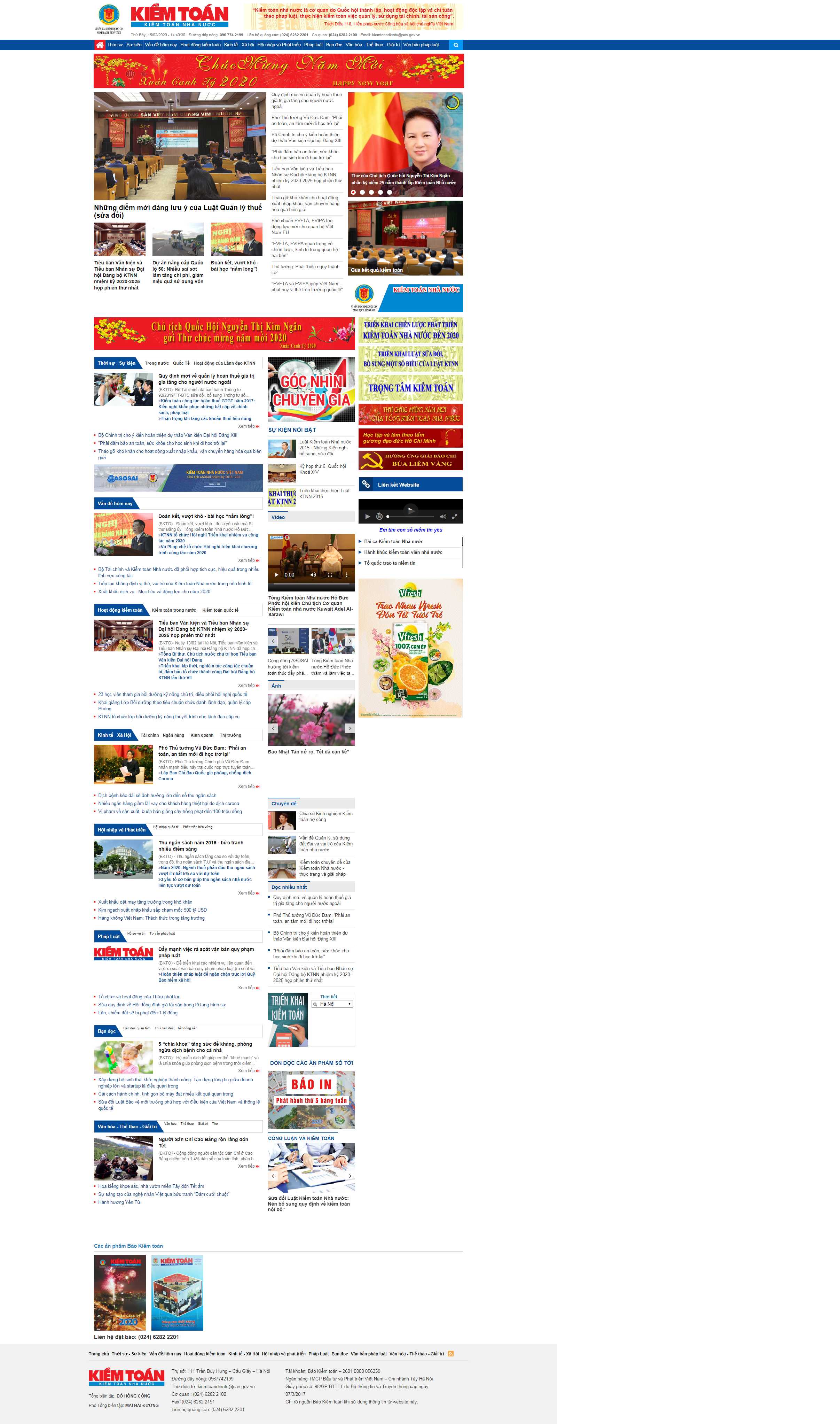 Thiết kế Website kiểm toán - baokiemtoannhanuoc.vn - VietWebGroup.Vn