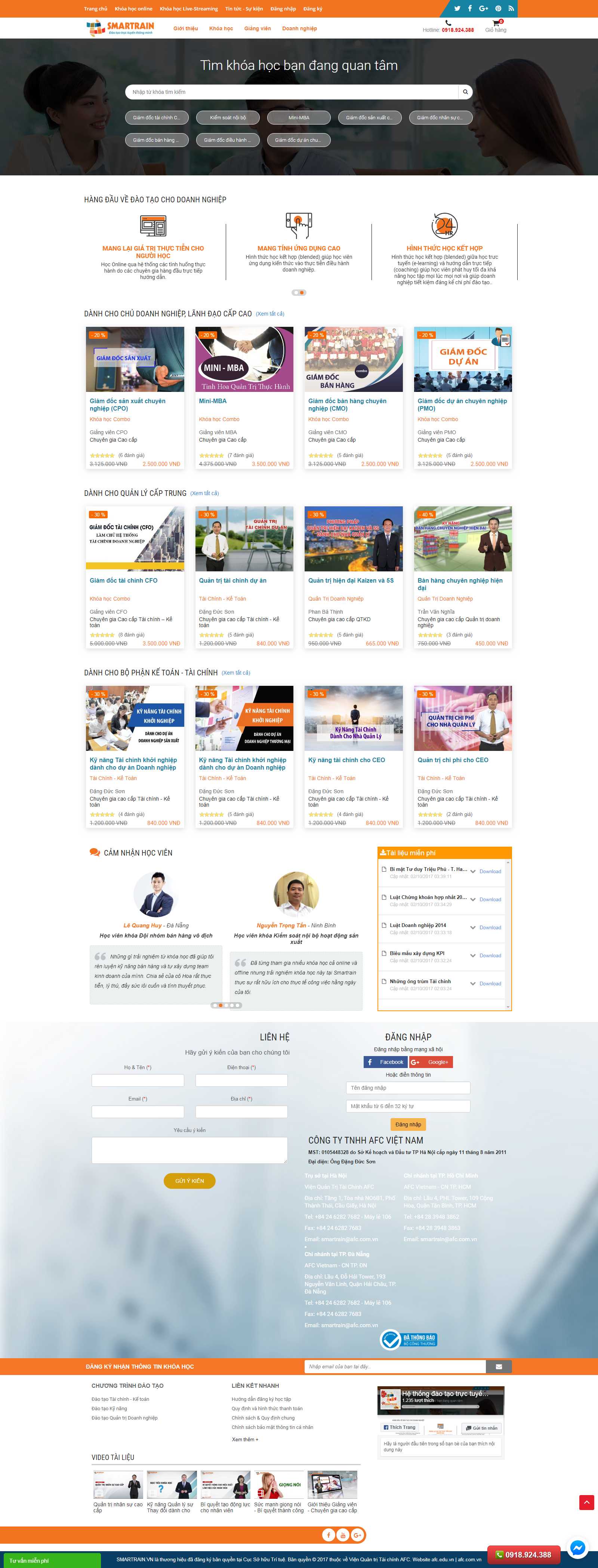 Thiết kế Website logistics - smartrain.vn - VietWebGroup.Vn