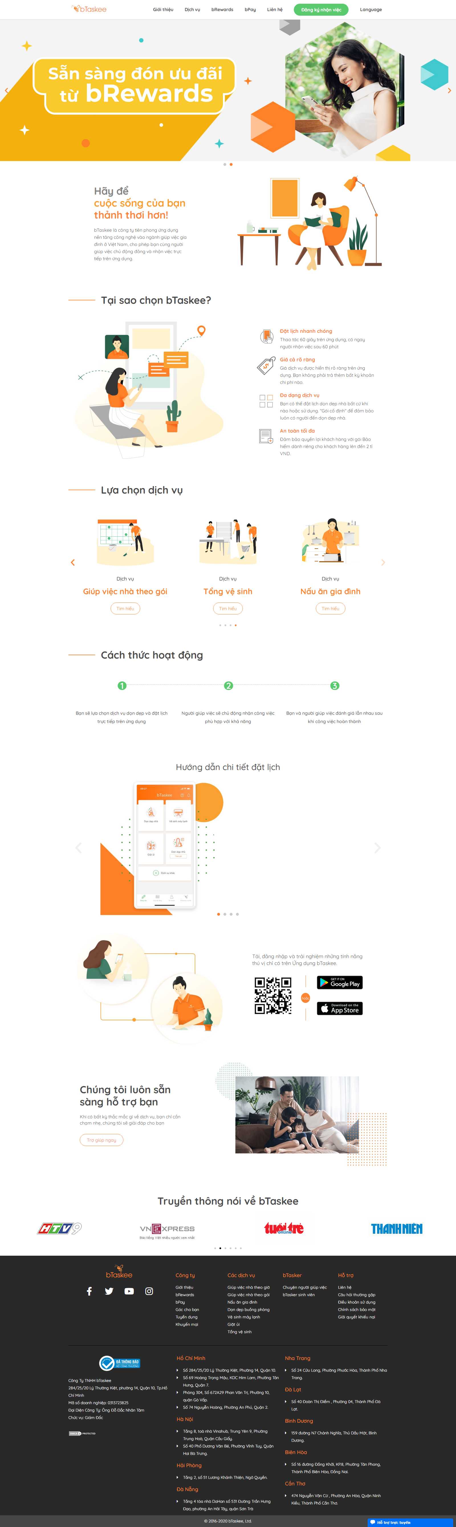 Thiết kế Website giúp việc - www.btaskee.com - VietWebGroup.Vn