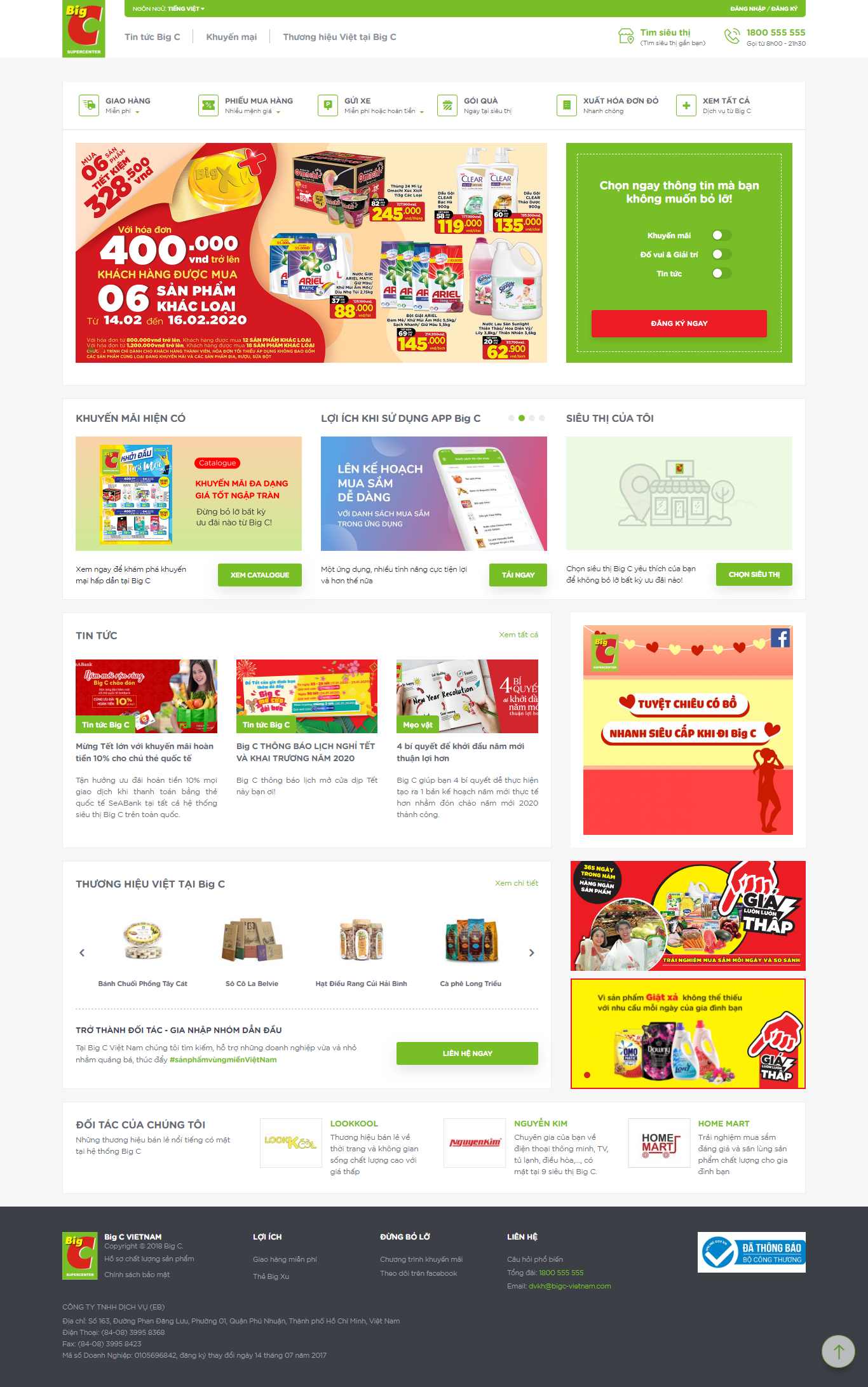Thiết kế Website bán hàng - www.bigc.vn - VietWebGroup.Vn