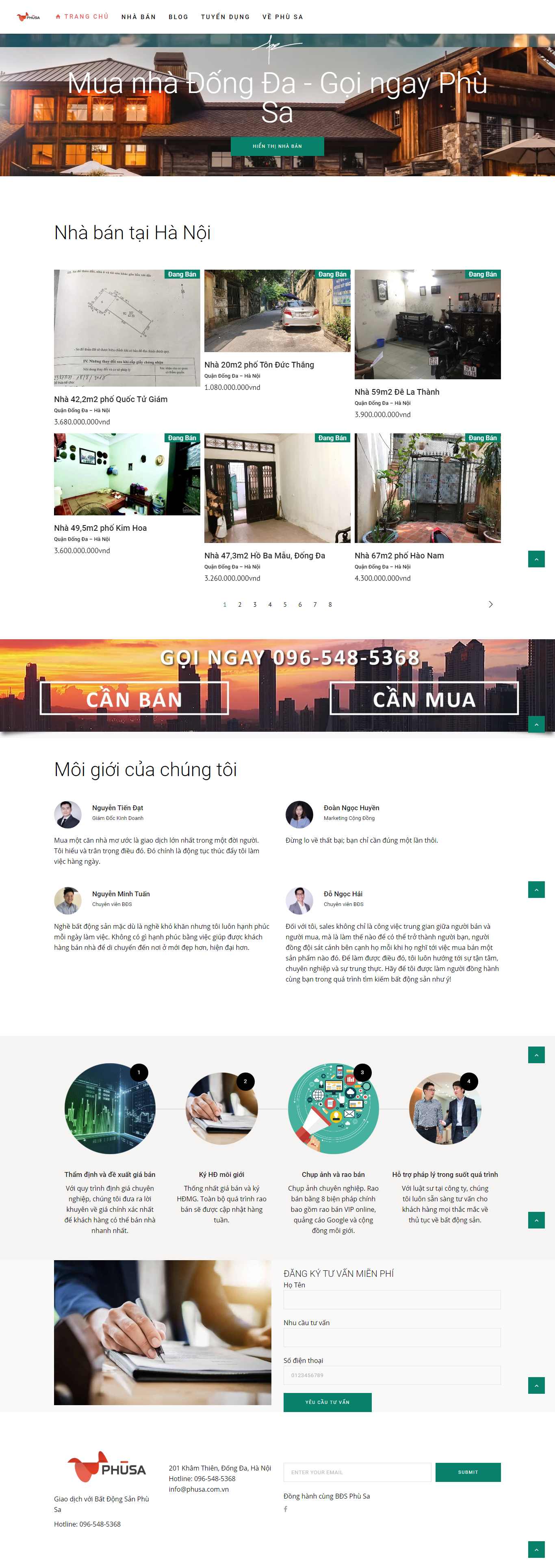 Thiết kế Website bán hàng - phusa.com.vn - VietWebGroup.Vn
