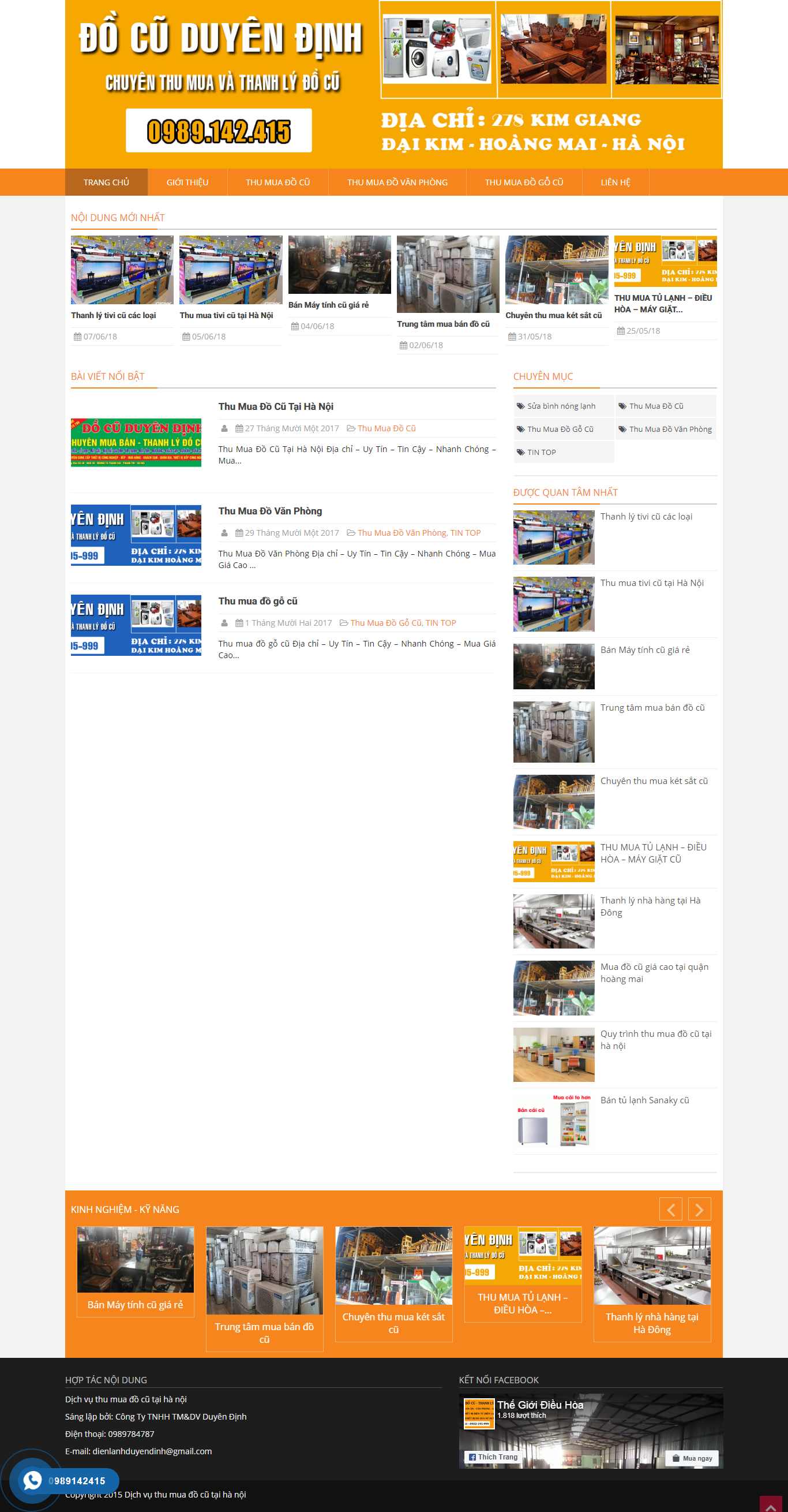 Thiết kế Website bán đồ cũ - muadocu.net - VietWebGroup.Vn