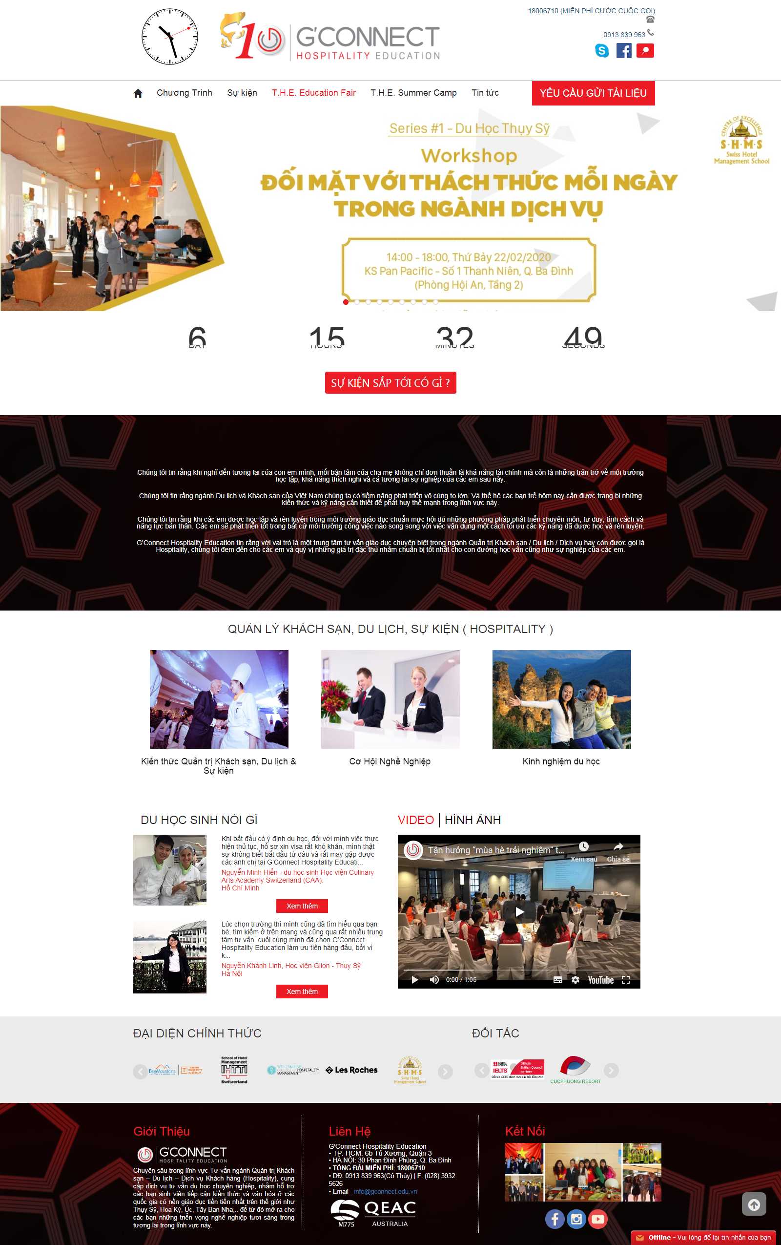 Thiết kế Website du học hàn quốc - gconnect.edu.vn - VietWebGroup.Vn