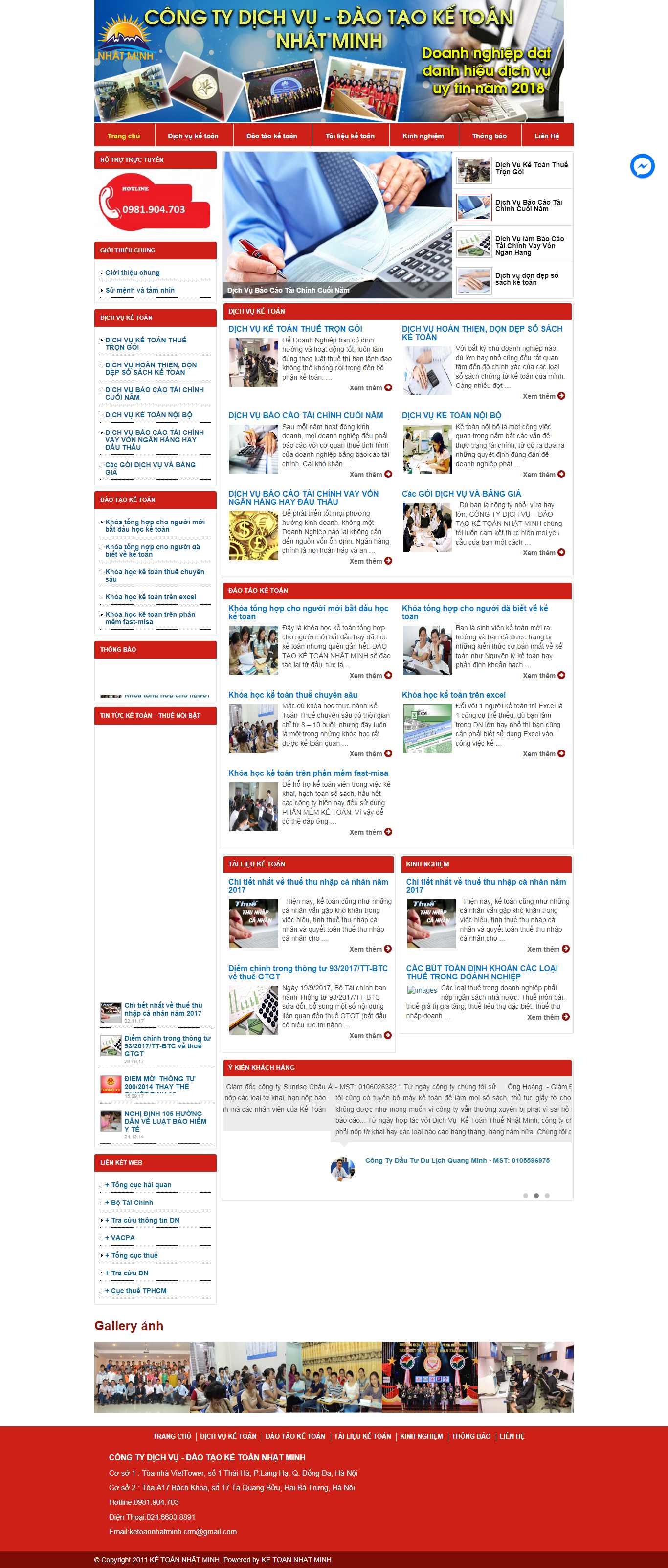 Thiết kế Website đồ gia dụng - homegift.vn - VietWebGroup.Vn