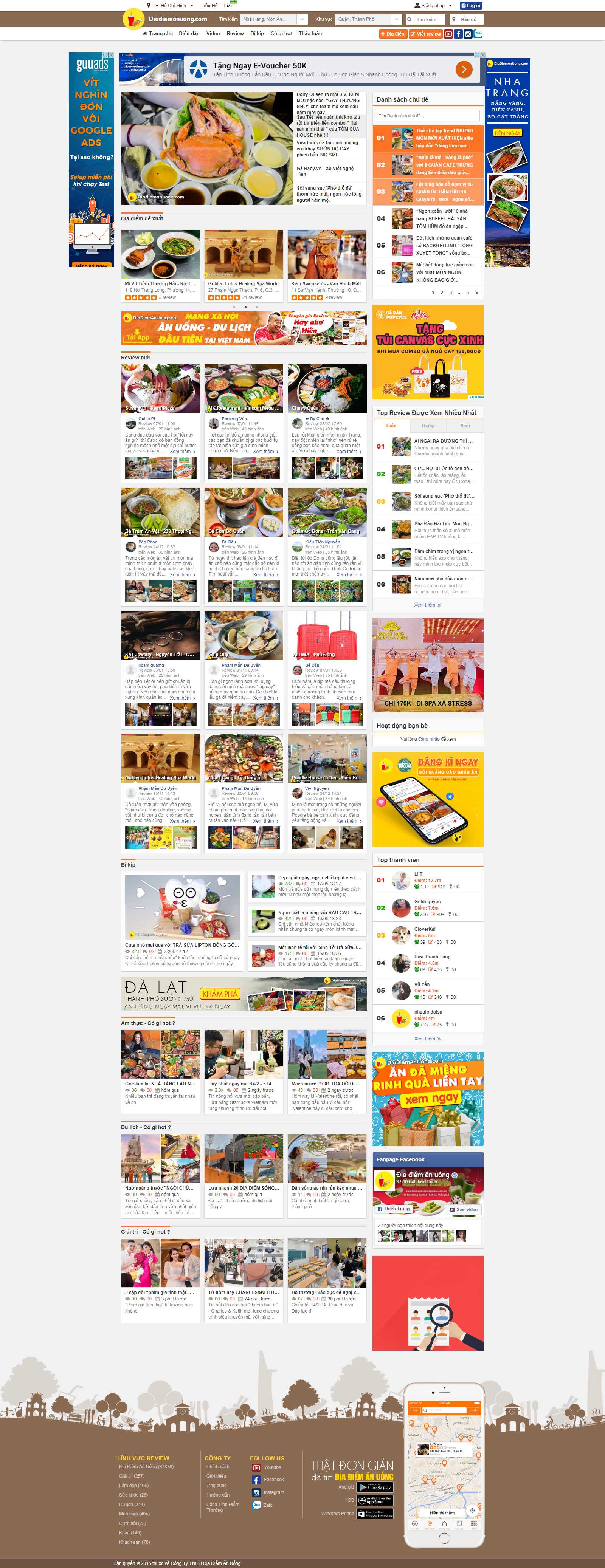 Thiết kế Website cửa hàng - diadiemanuong.com - VietWebGroup.Vn