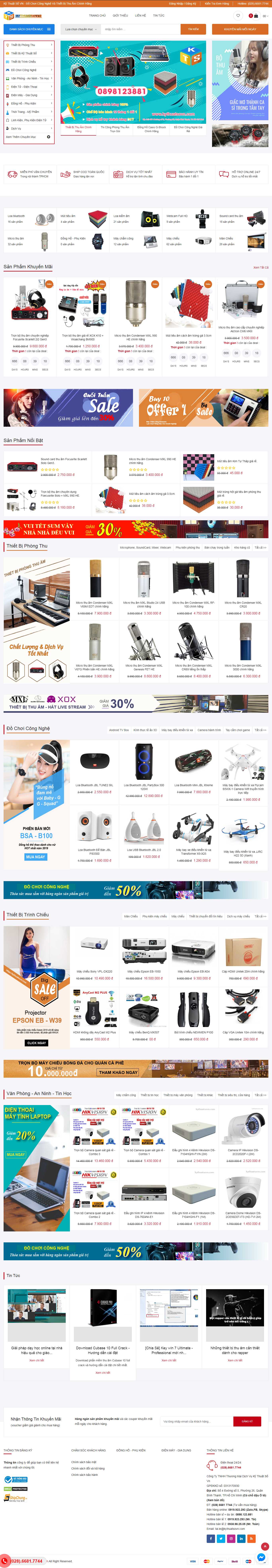 Thiết kế Website kỹ thuật số - kythuatsovn.com - VietWebGroup.Vn