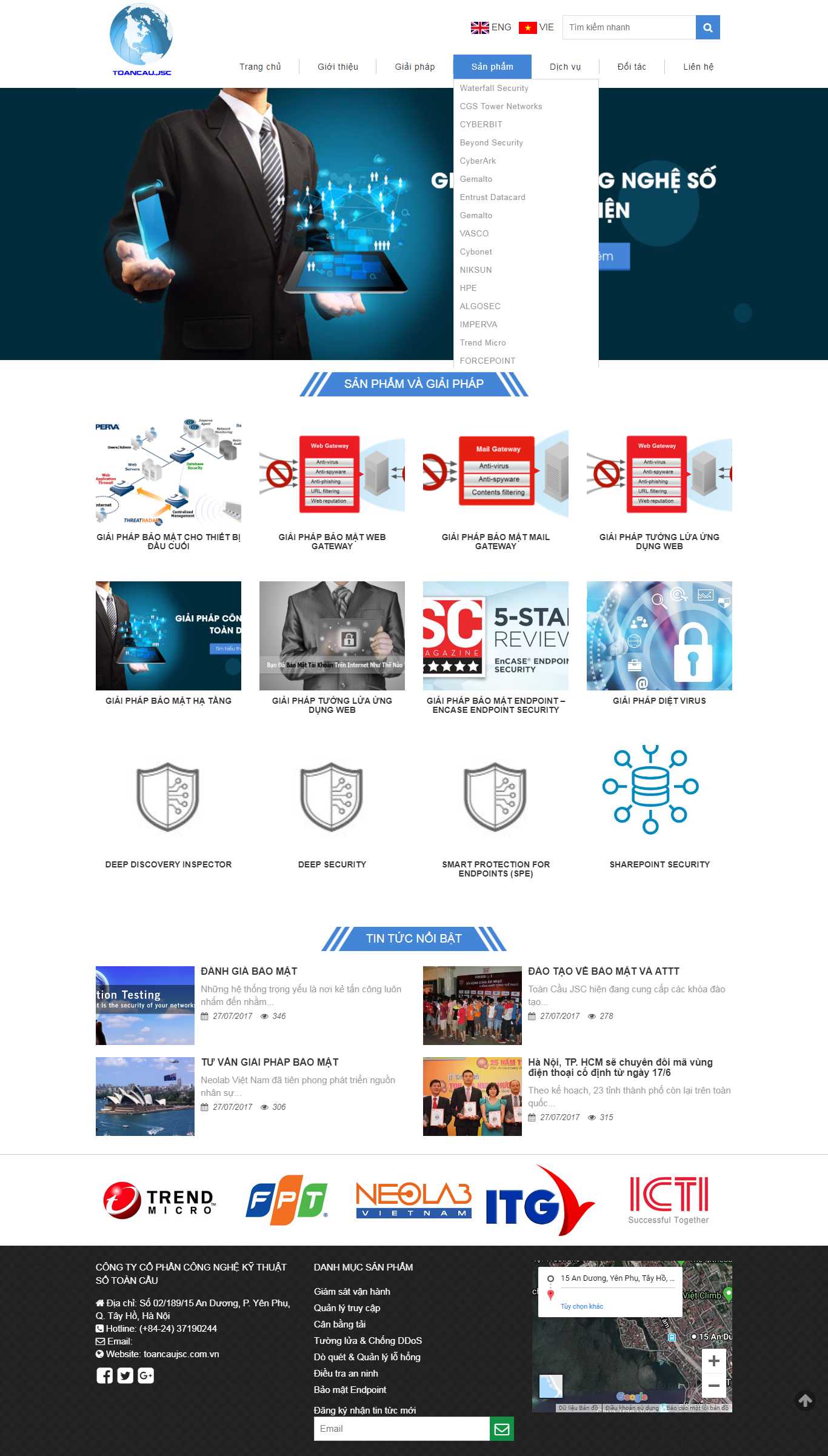 Thiết kế Website kỹ thuật số - toancaujsc.com.vn - VietWebGroup.Vn