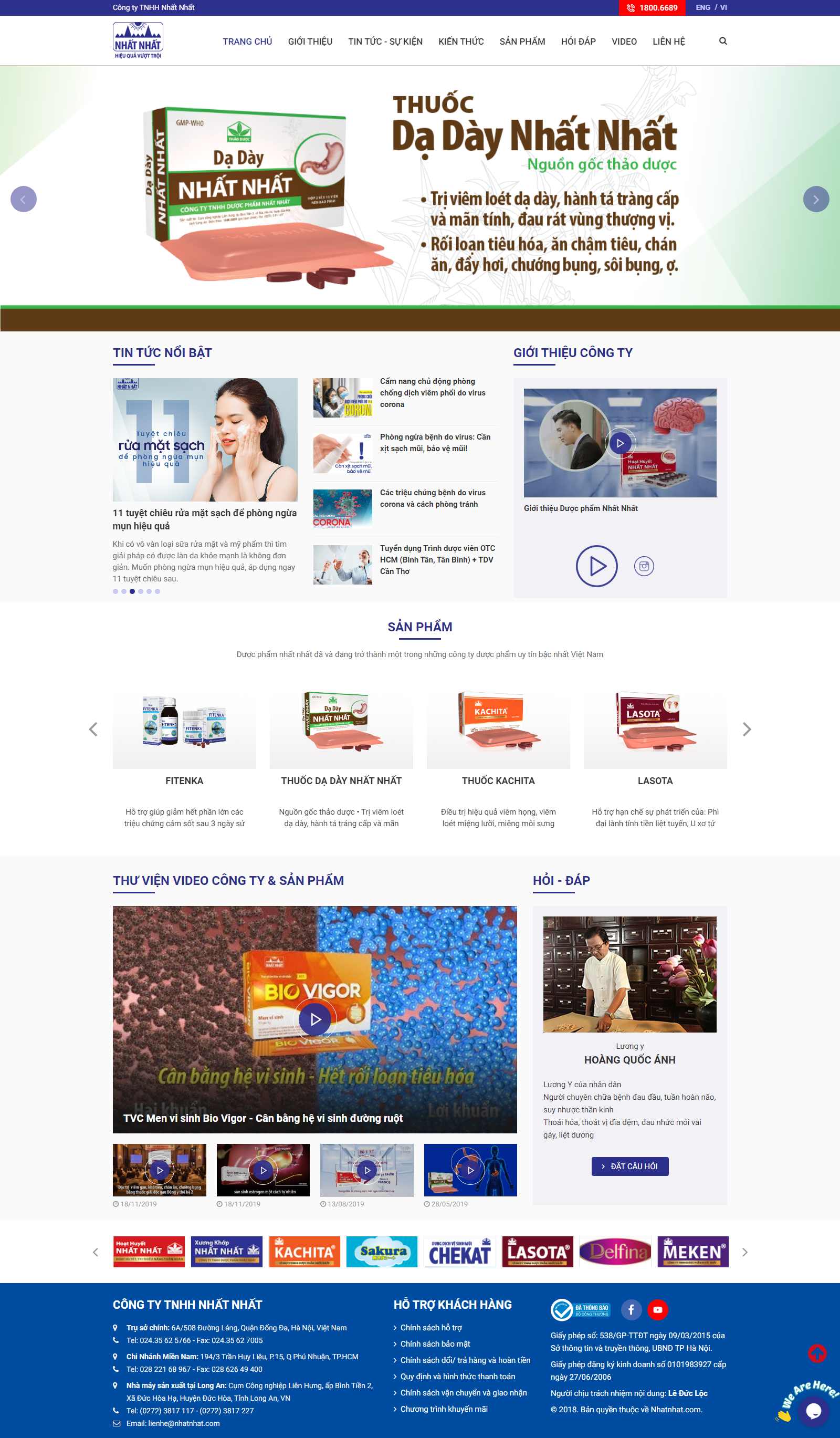 Thiết kế Website nhà máy - nhatnhat.com - VietWebGroup.Vn