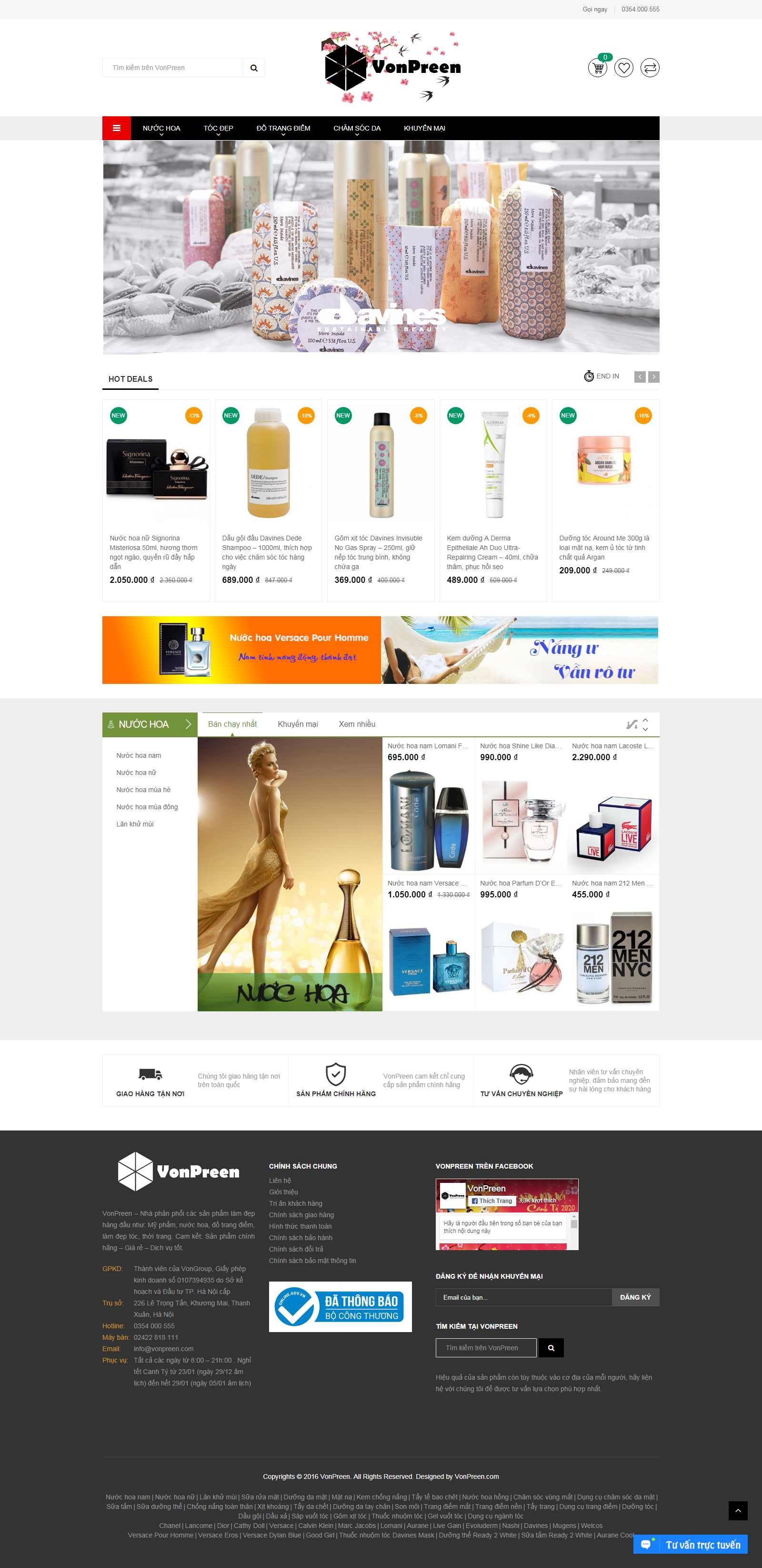 Thiết kế Website cơ bản - vonpreen.com - VietWebGroup.Vn