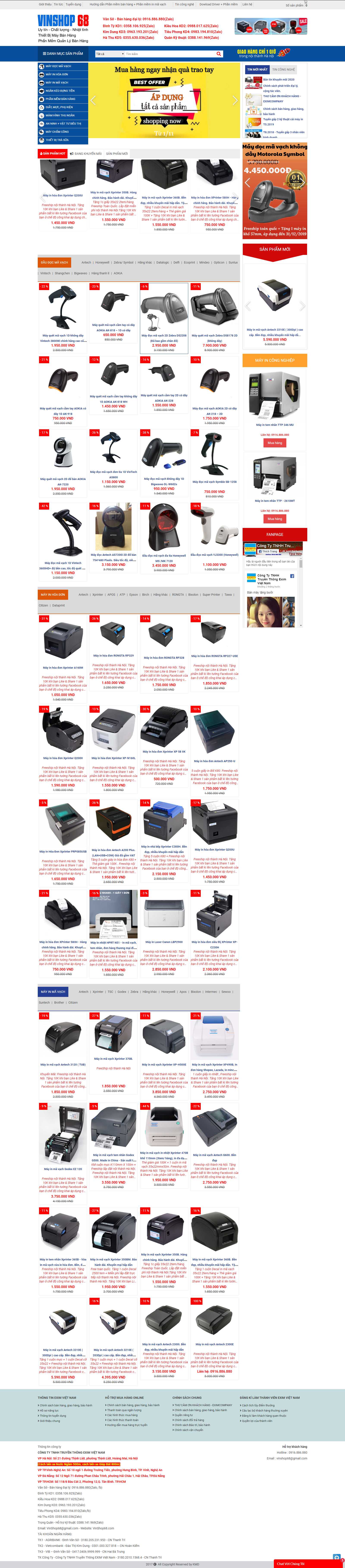Thiết kế Website chuẩn seo - vinshop68.com - VietWebGroup.Vn