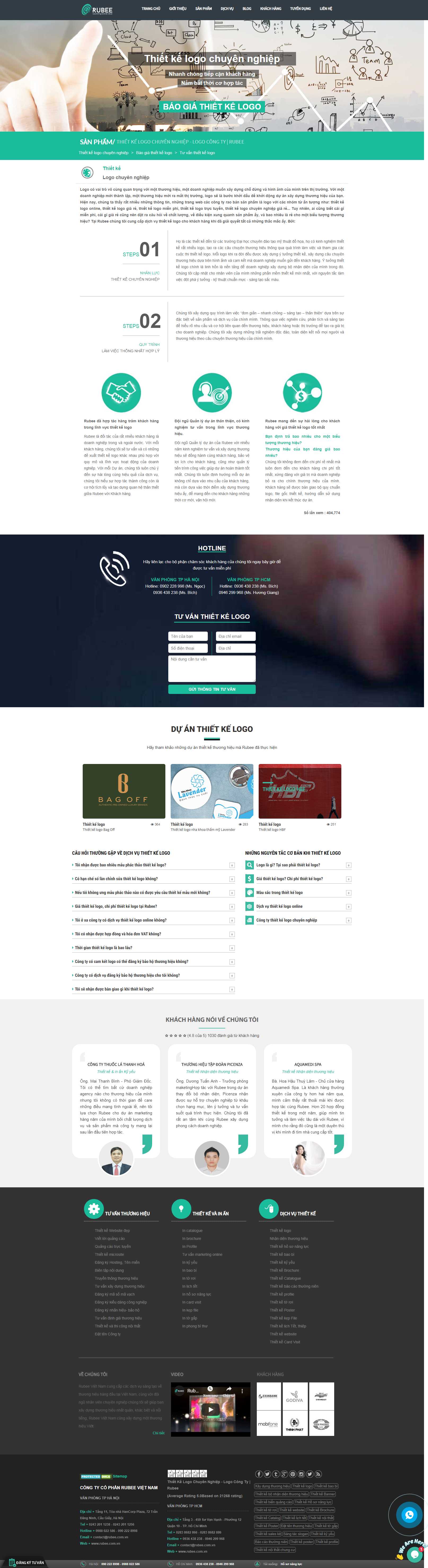 Thiết kế Website logo - rubee.com.vn - VietWebGroup.Vn