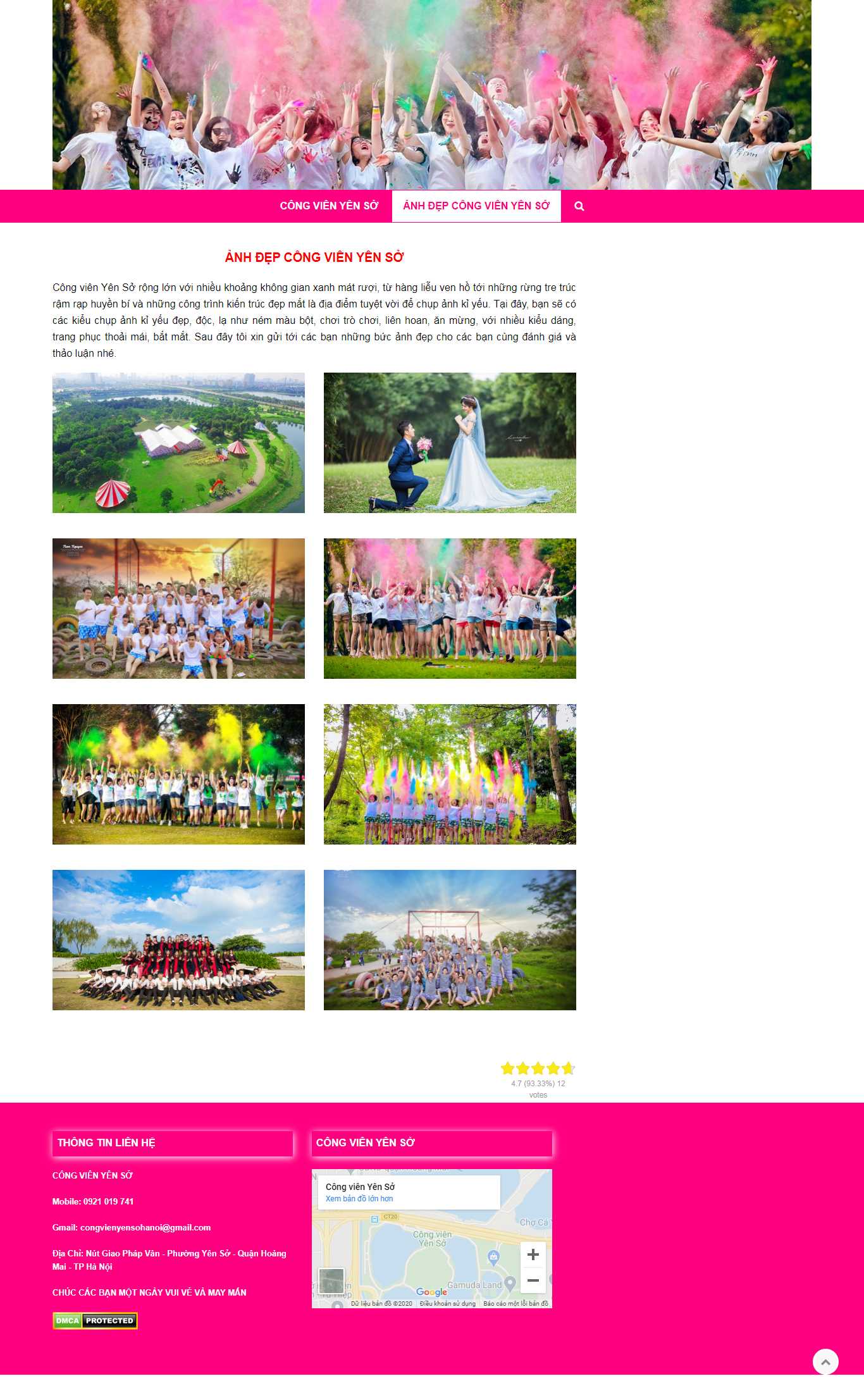 Thiết kế Website giải trí - xn--cngvinyns-p4ac6i1936b.vn - VietWebGroup.Vn
