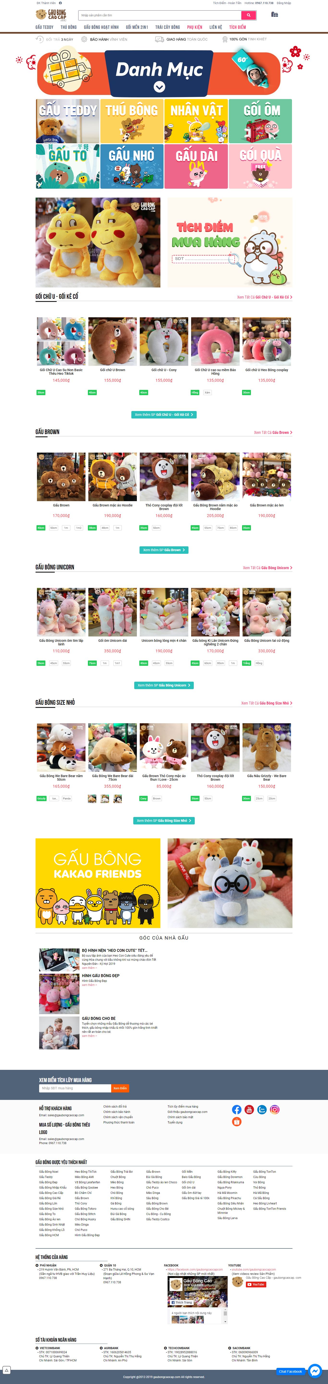 Thiết kế Website đồ chơi ô tô - gaubongcaocap.com - VietWebGroup.Vn