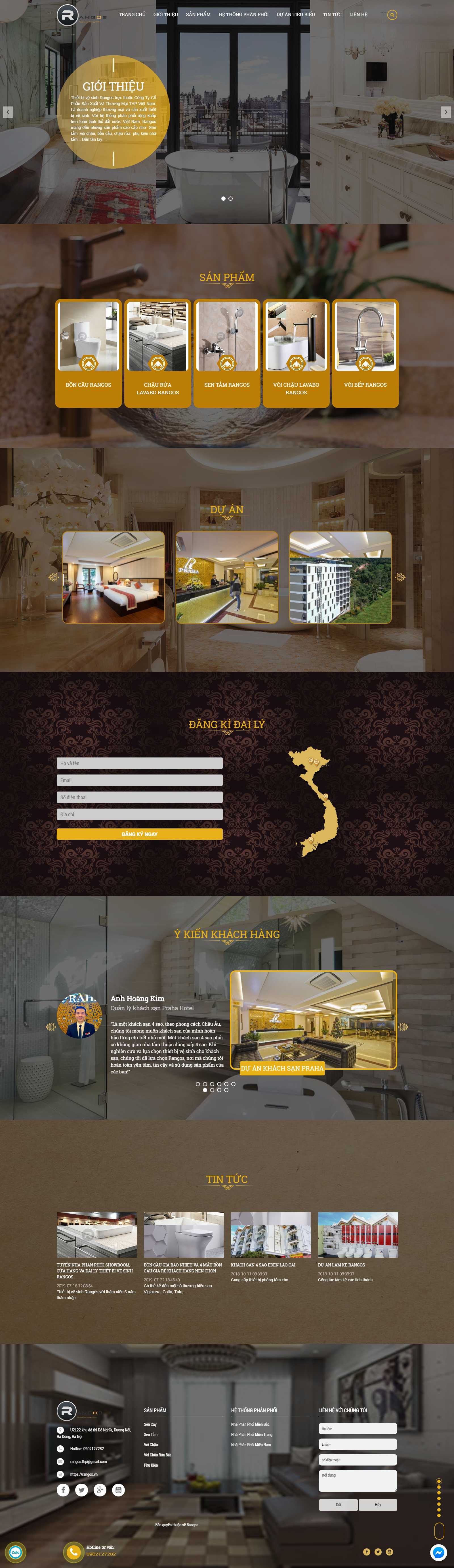 Thiết kế Website uy tín - rangos.vn - VietWebGroup.Vn