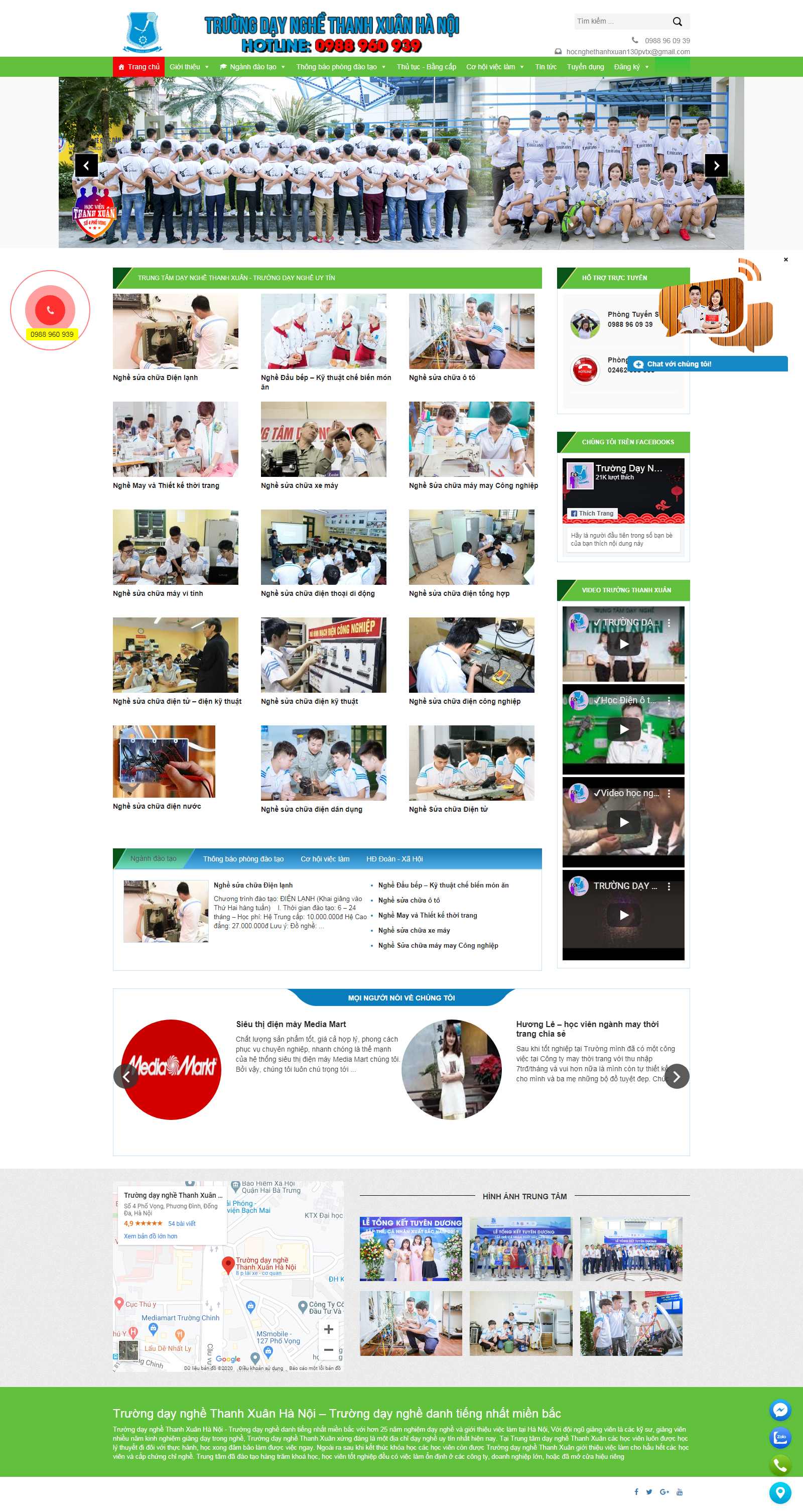 Thiết kế Website sửa chữa ô tô - truongthanhxuan.com - VietWebGroup.Vn