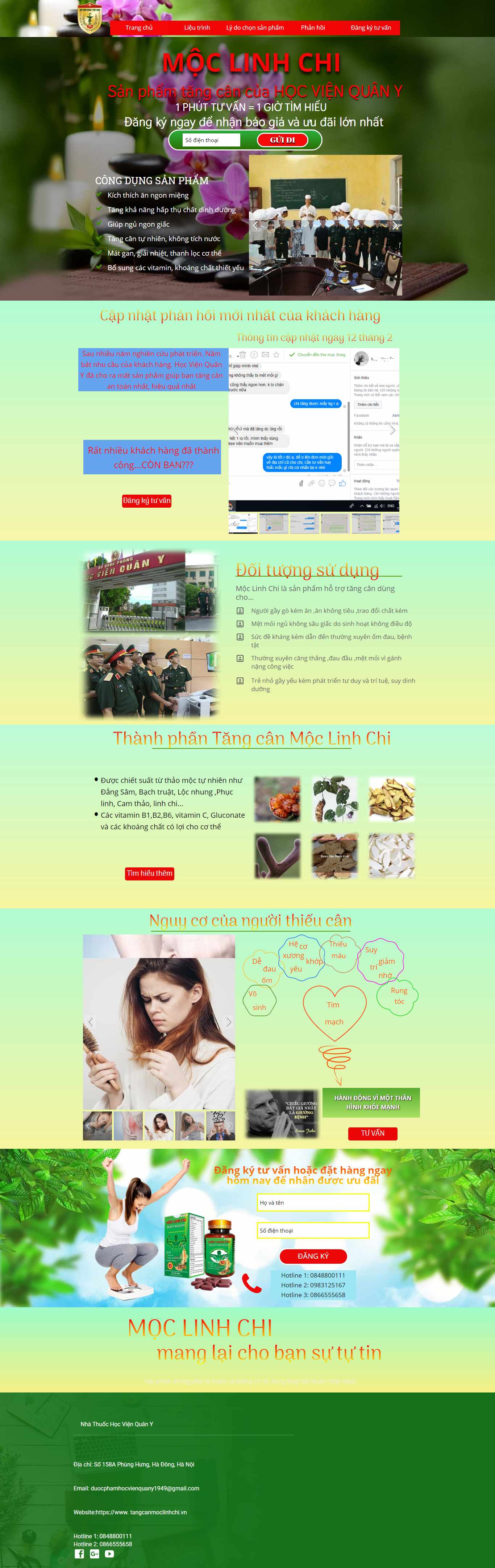 Thiết kế Website thuốc tăng cân - www.tangcanmoclinhchi.vn - VietWebGroup.Vn