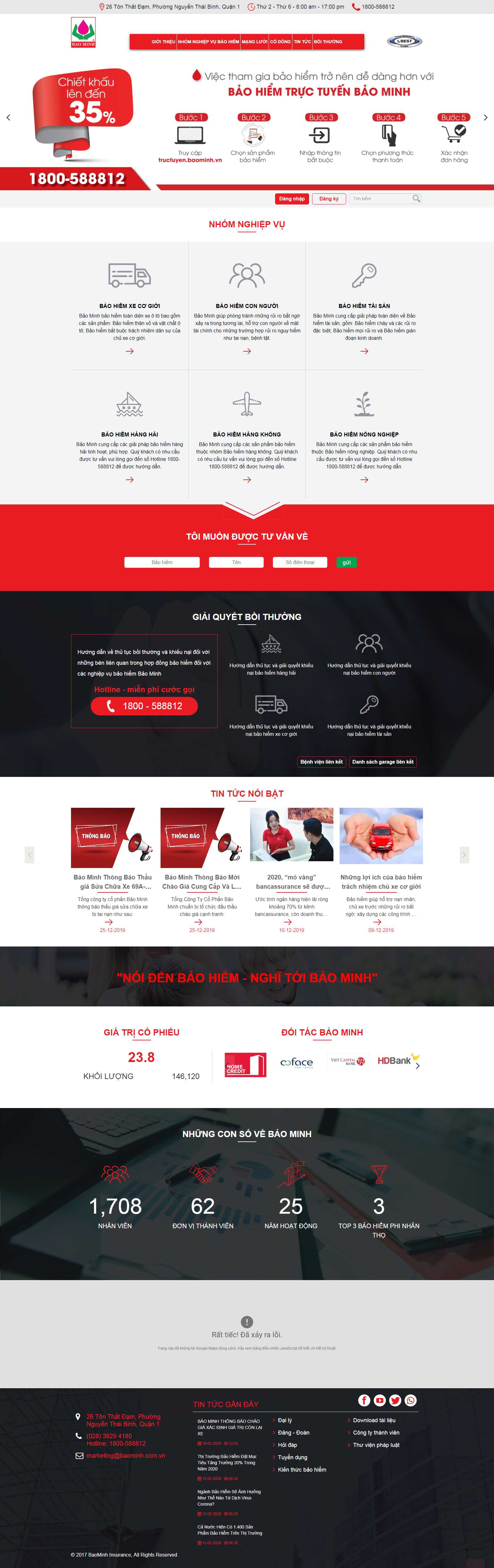 Thiết kế Website phòng cháy - www.baominh.com.vn - VietWebGroup.Vn