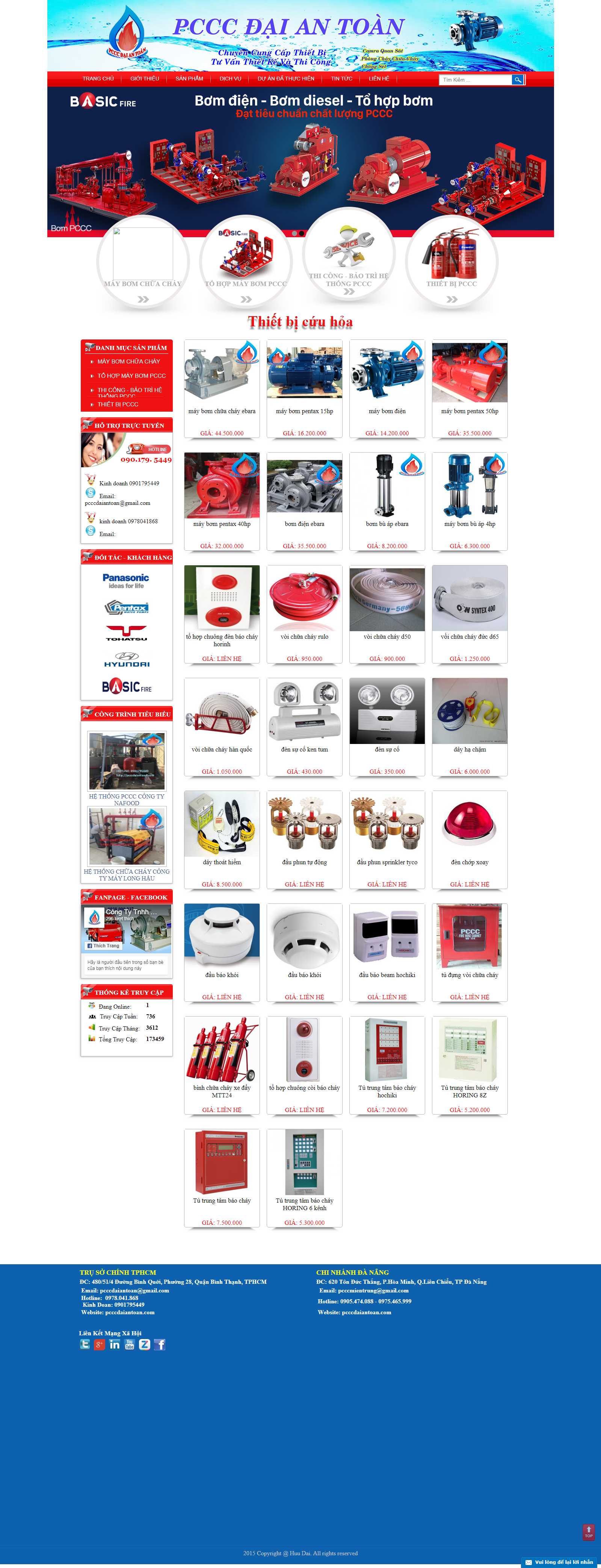 Thiết kế Website cơ bản - pcccdaiantoan.com - VietWebGroup.Vn