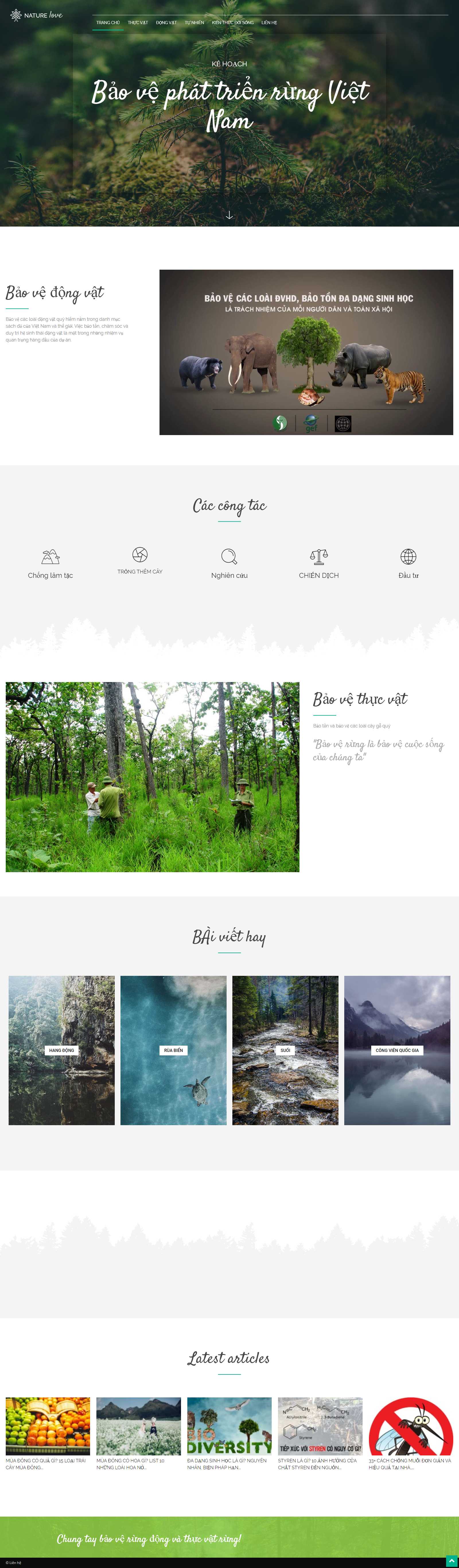 Thiết kế Website chim cảnh - khbvptr.vn - VietWebGroup.Vn