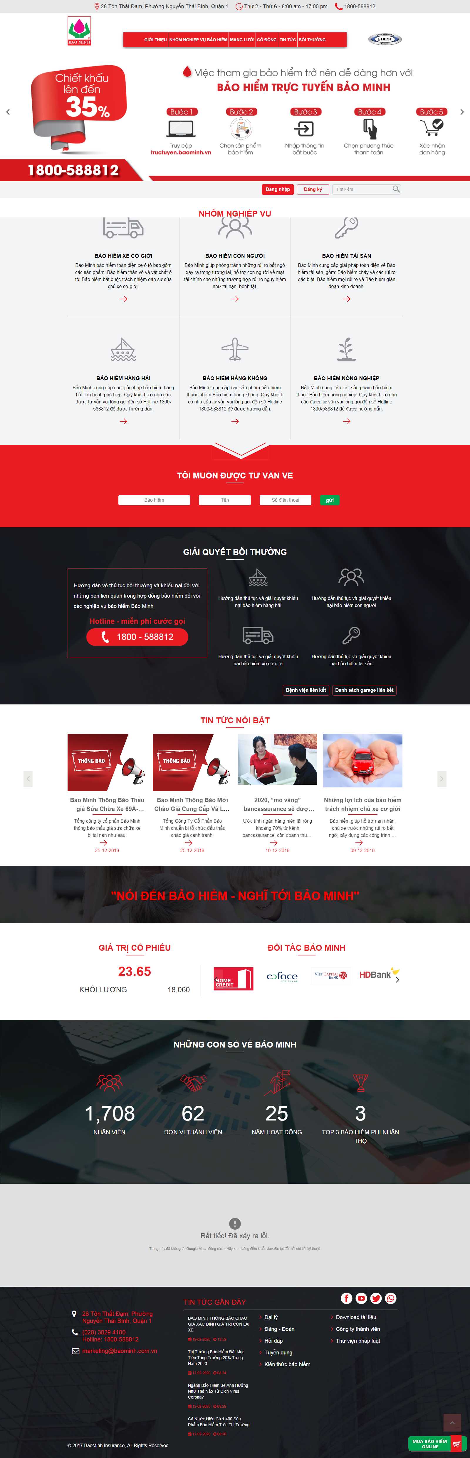 Thiết kế Website phòng cháy - www.baominh.com.vn - VietWebGroup.Vn