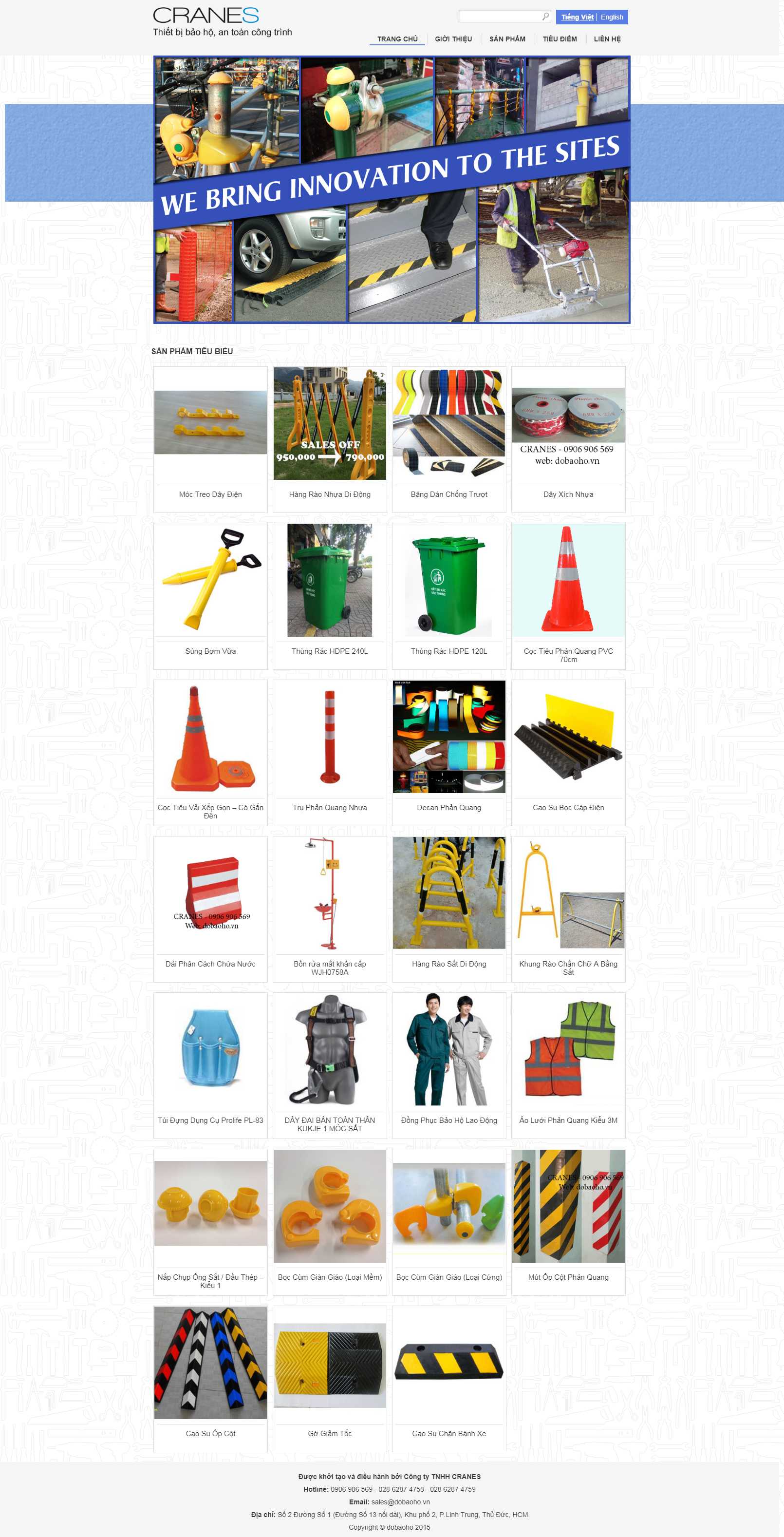 Thiết kế Website chữa cháy - dobaoho.vn - VietWebGroup.Vn