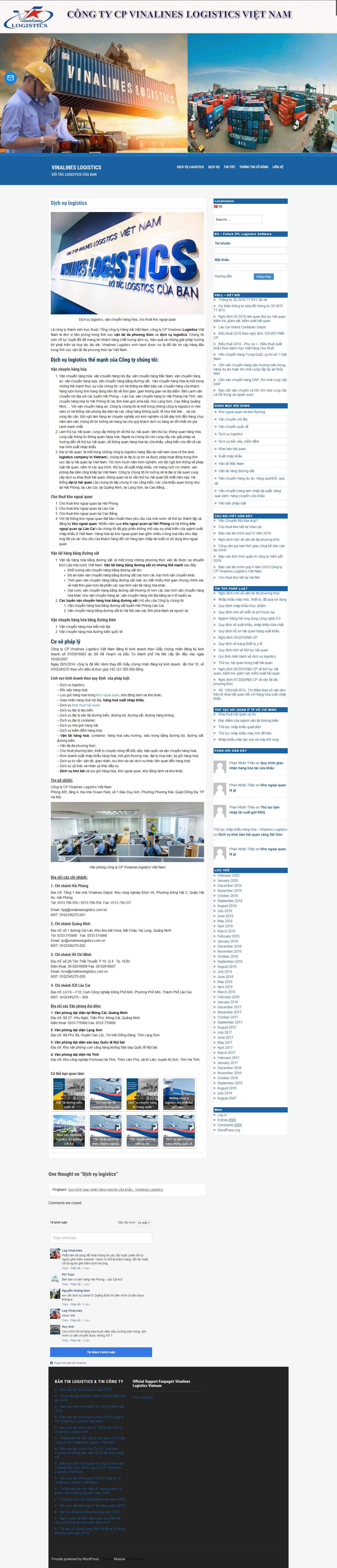 Thiết kế Website vận tải - vanchuyenachau.com.vn - VietWebGroup.Vn