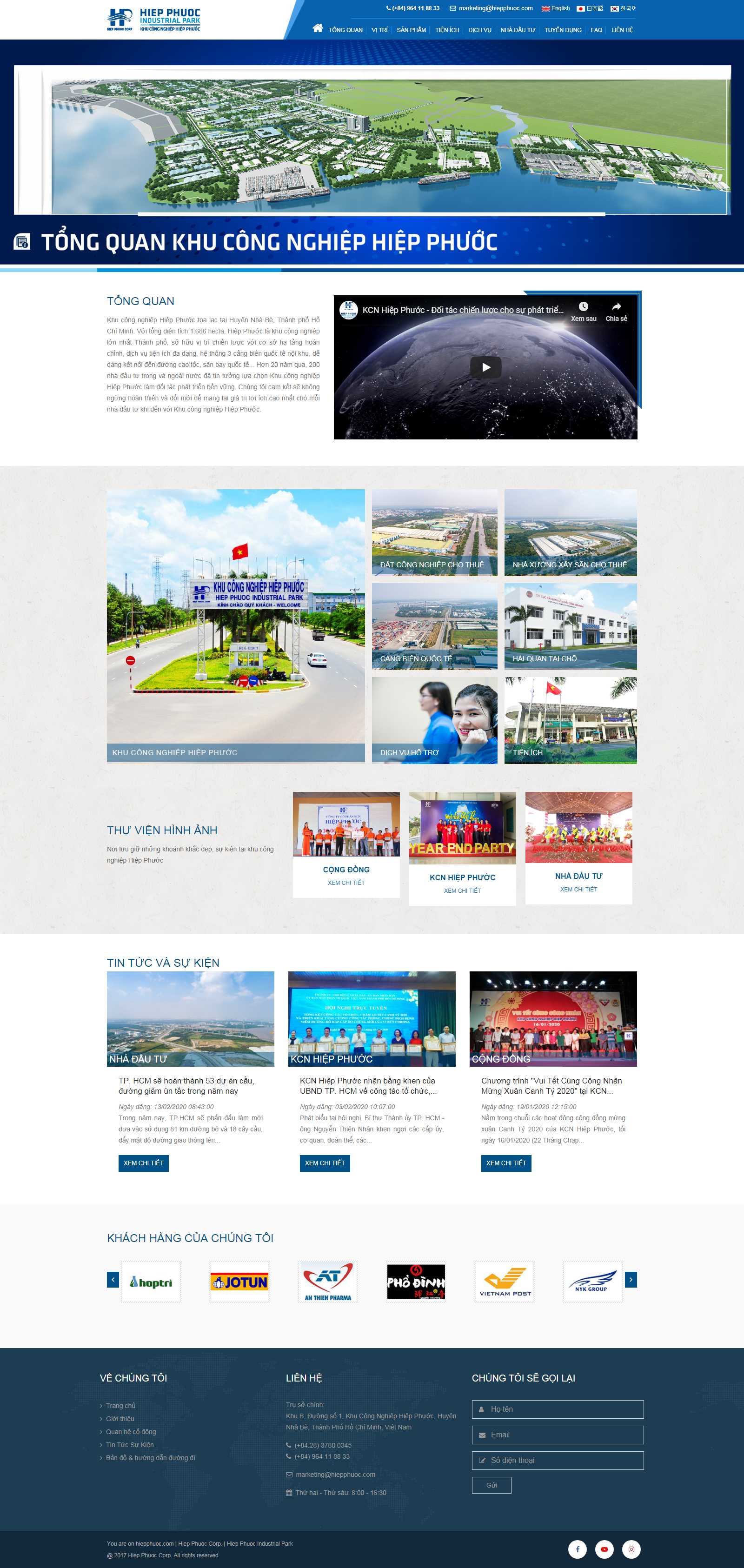 Thiết kế Website khu chế xuất - www.hiepphuoc.com - VietWebGroup.Vn