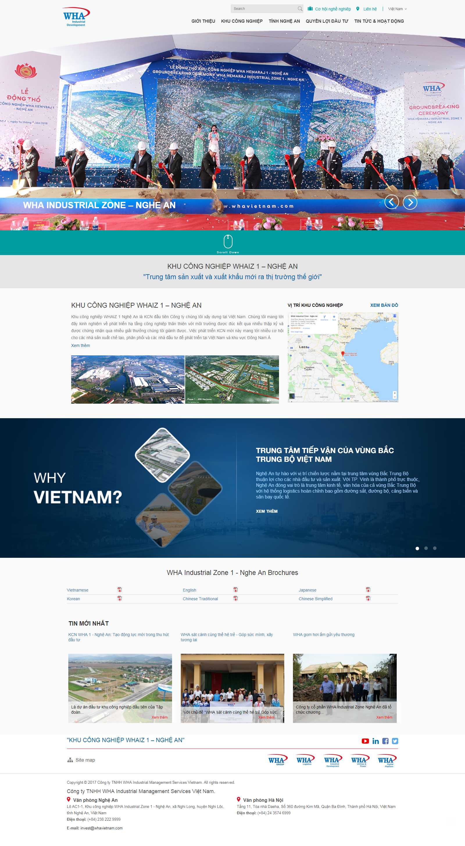 Thiết kế Website khu chế xuất - www.whavietnam.com - VietWebGroup.Vn