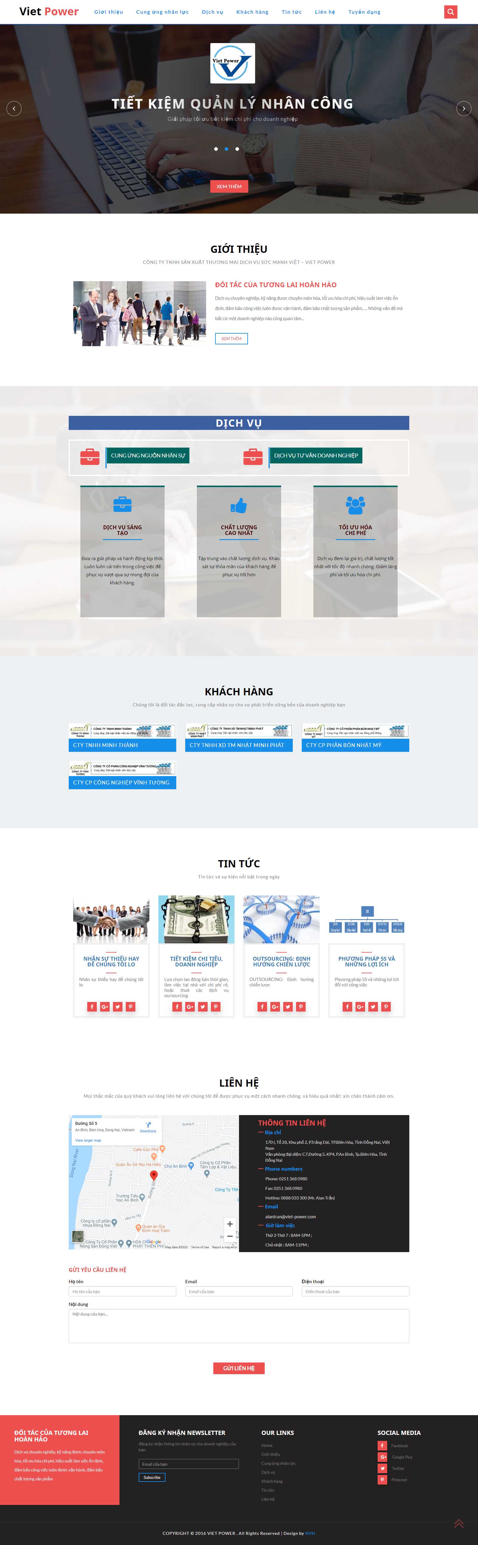 Thiết kế Website khu chế xuất - www.viet-power.com - VietWebGroup.Vn