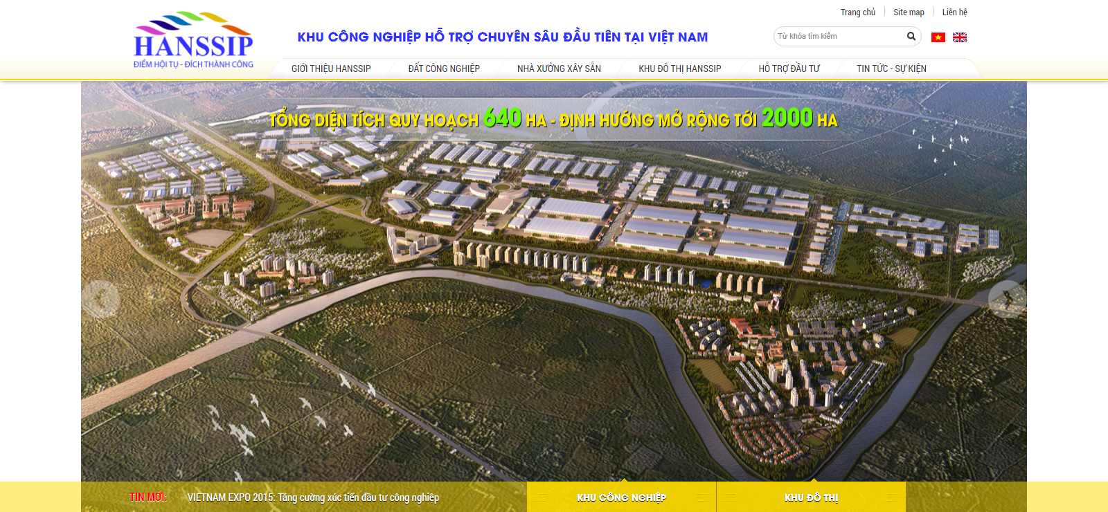 Thiết kế Website thuê kho bãi - hanssip.net - VietWebGroup.Vn