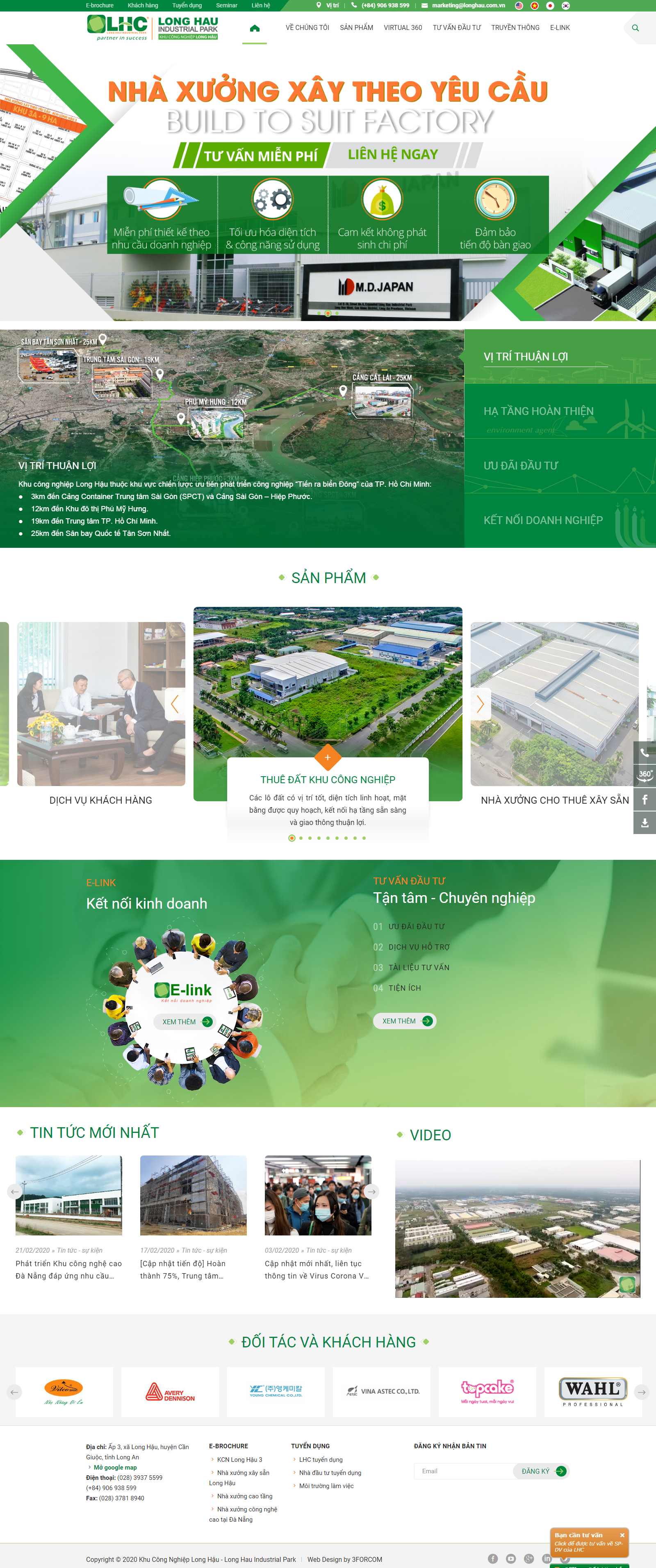 Thiết kế Website cơ bản - longhau.com.vn - VietWebGroup.Vn